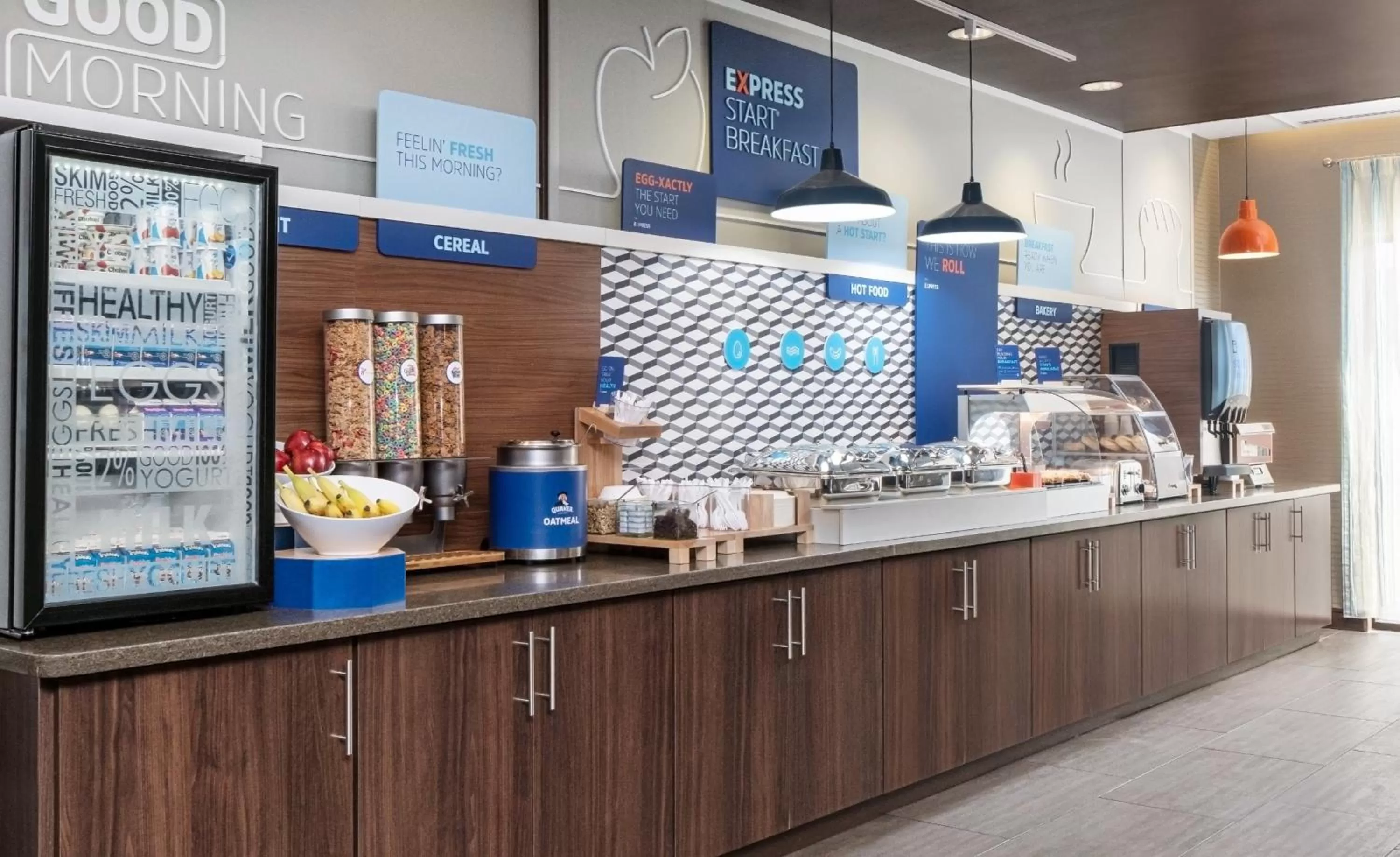 Breakfast in Holiday Inn Express & Suites Midland South I-20 by IHG