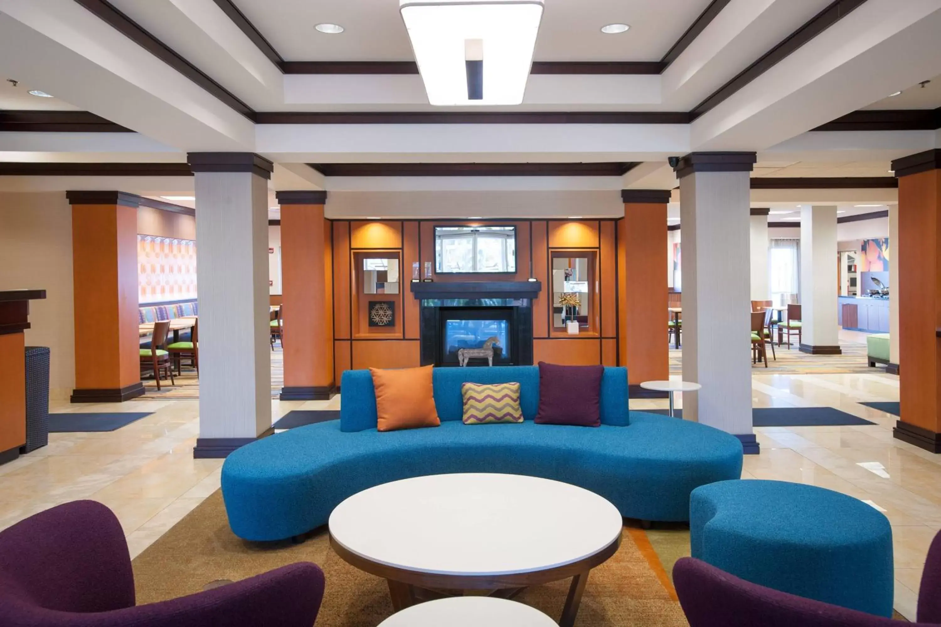 Lobby or reception, Lounge/Bar in Fairfield Inn & Suites Orange Beach