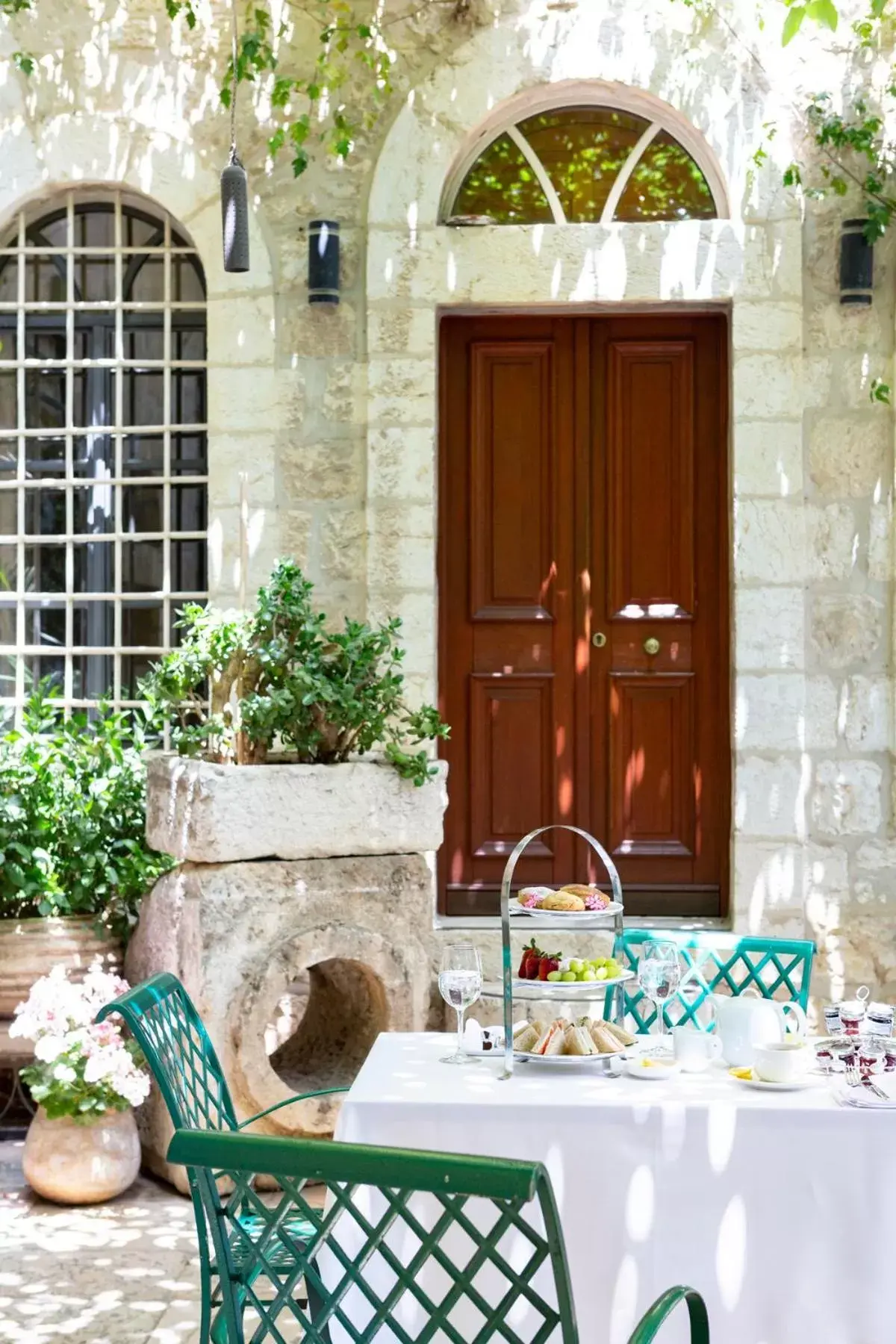 Patio in The American Colony Hotel - Small Luxury Hotels of the World