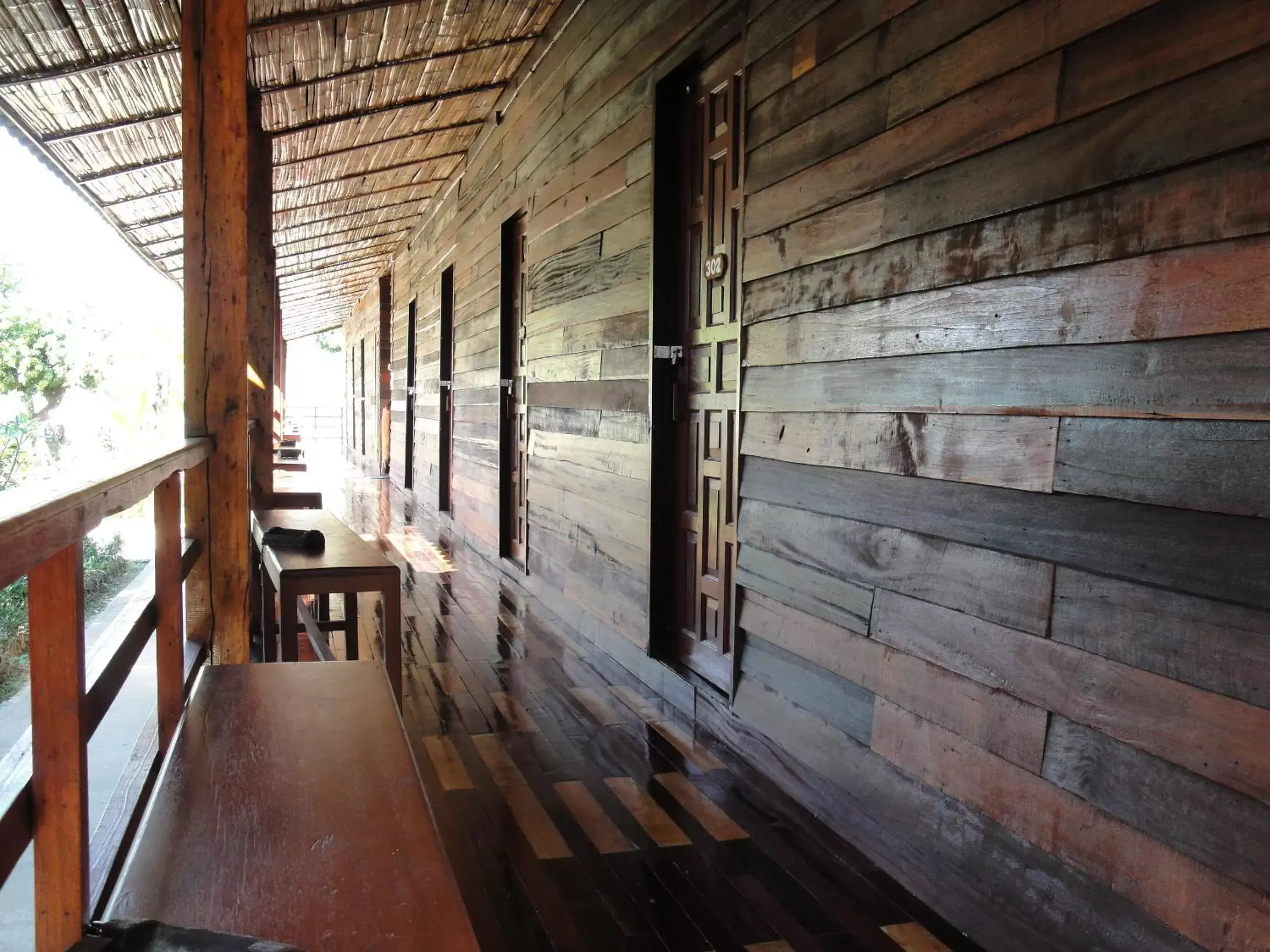 Balcony/Terrace in Namkhong Guesthouse and Resort