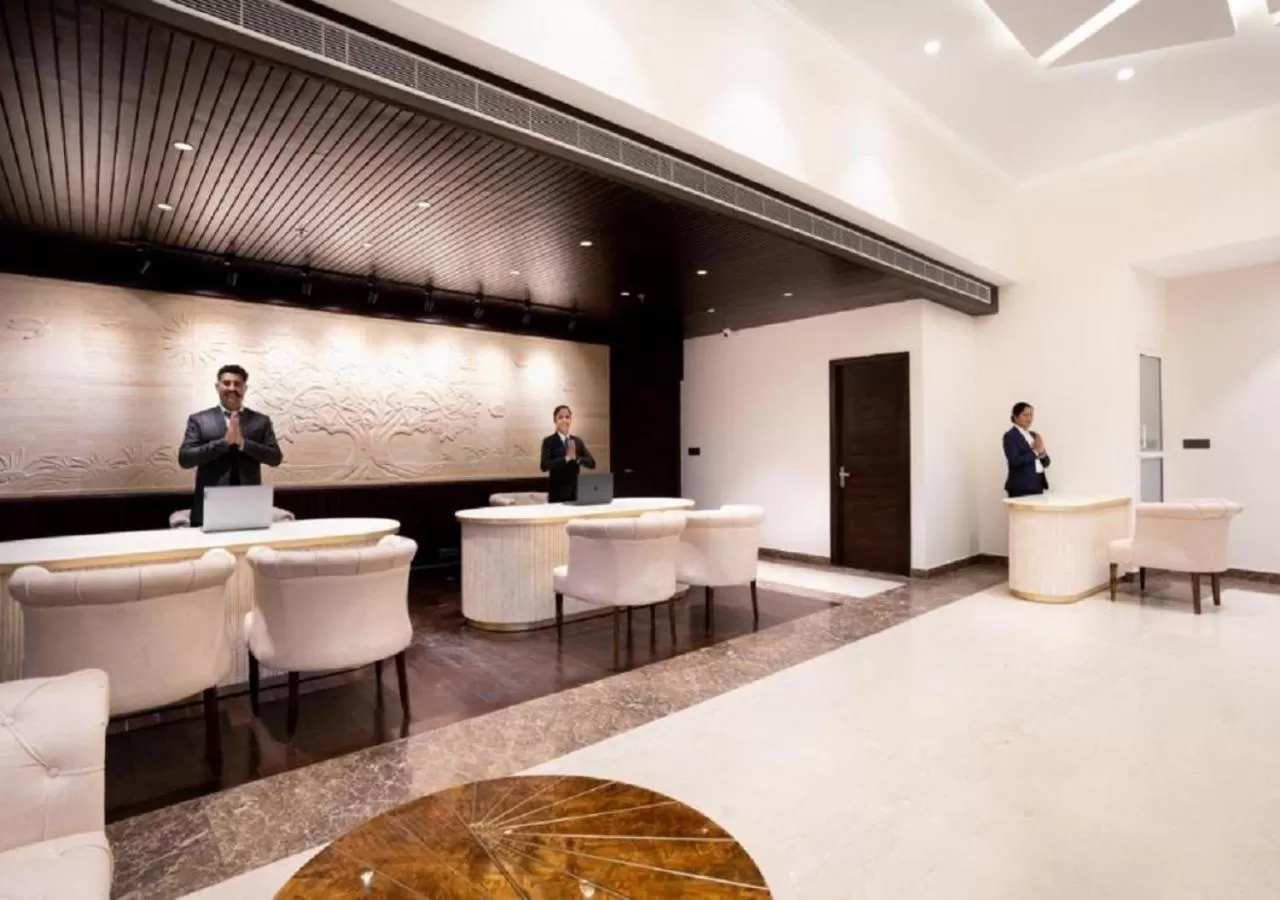 Lobby or reception in The Orchid Shimla