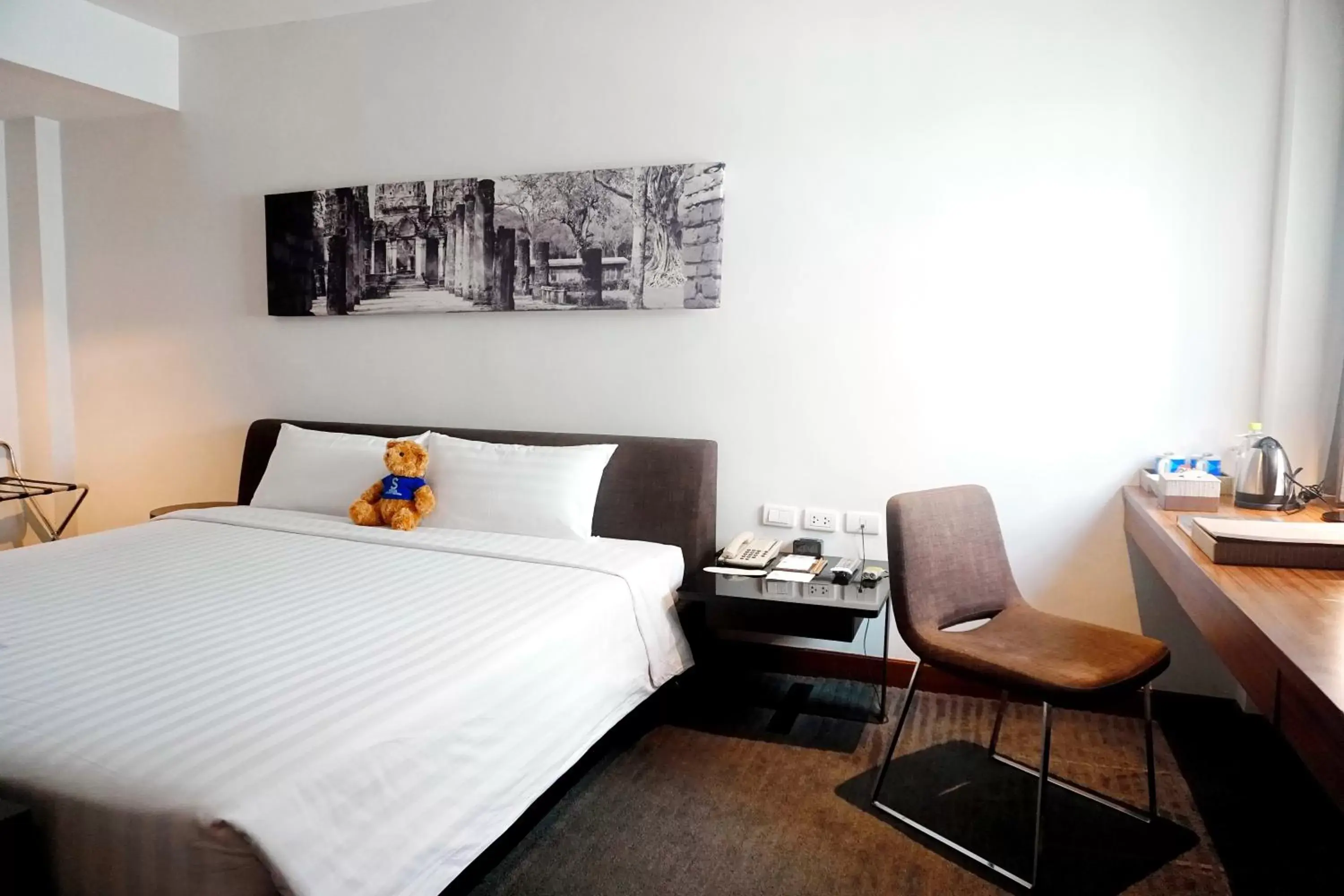 Bedroom, Bed in S33 Compact Sukhumvit Hotel