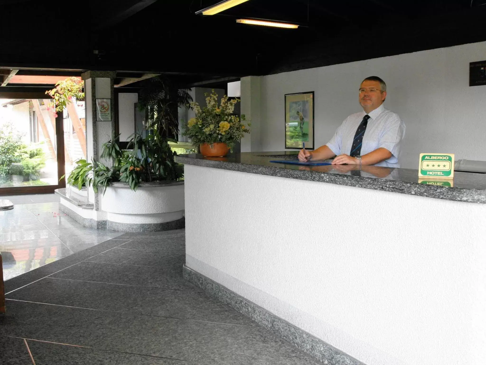 Staff, Lobby/Reception in Golf Hotel