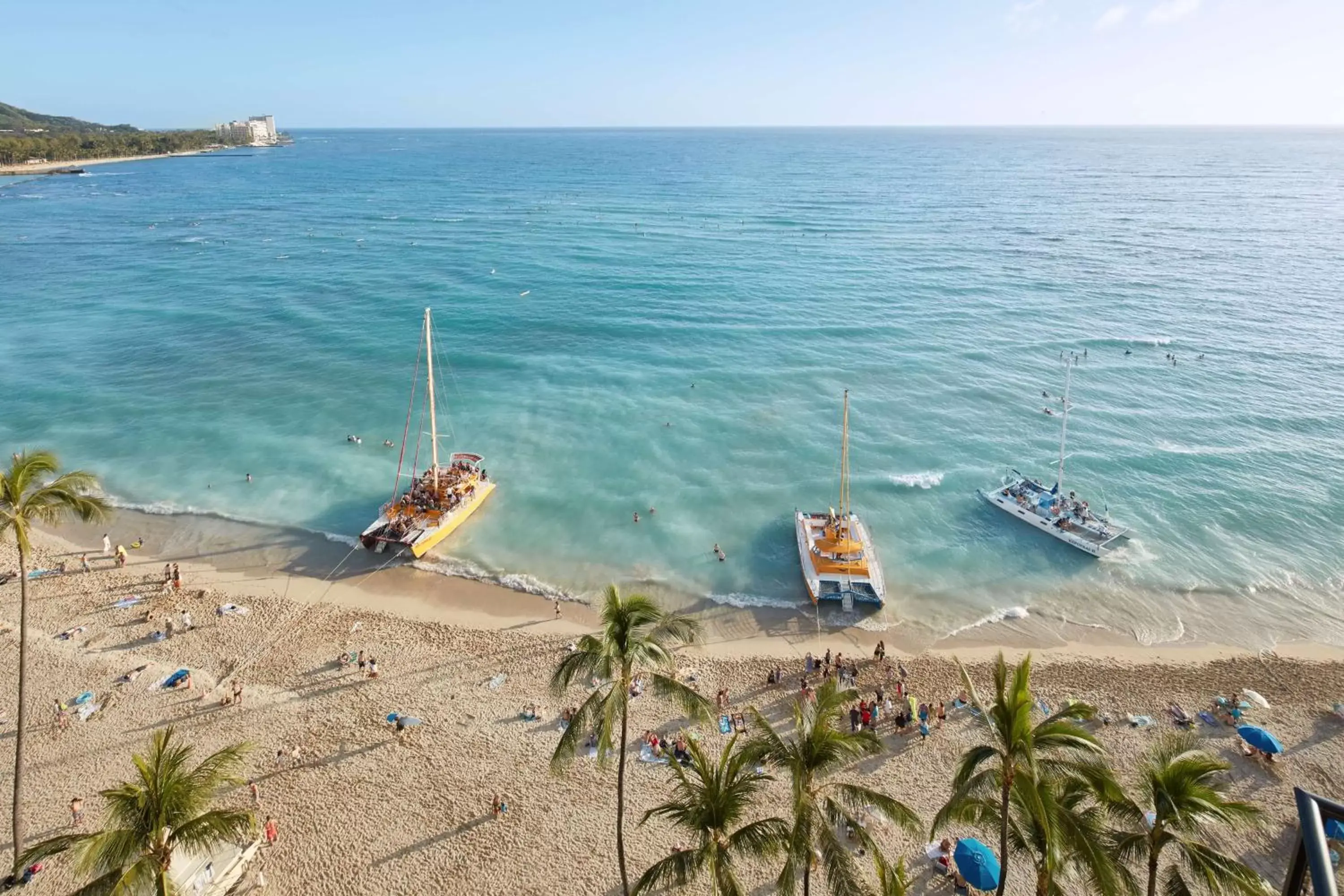 View (from property/room), Beach in OUTRIGGER Waikiki Beach Resort