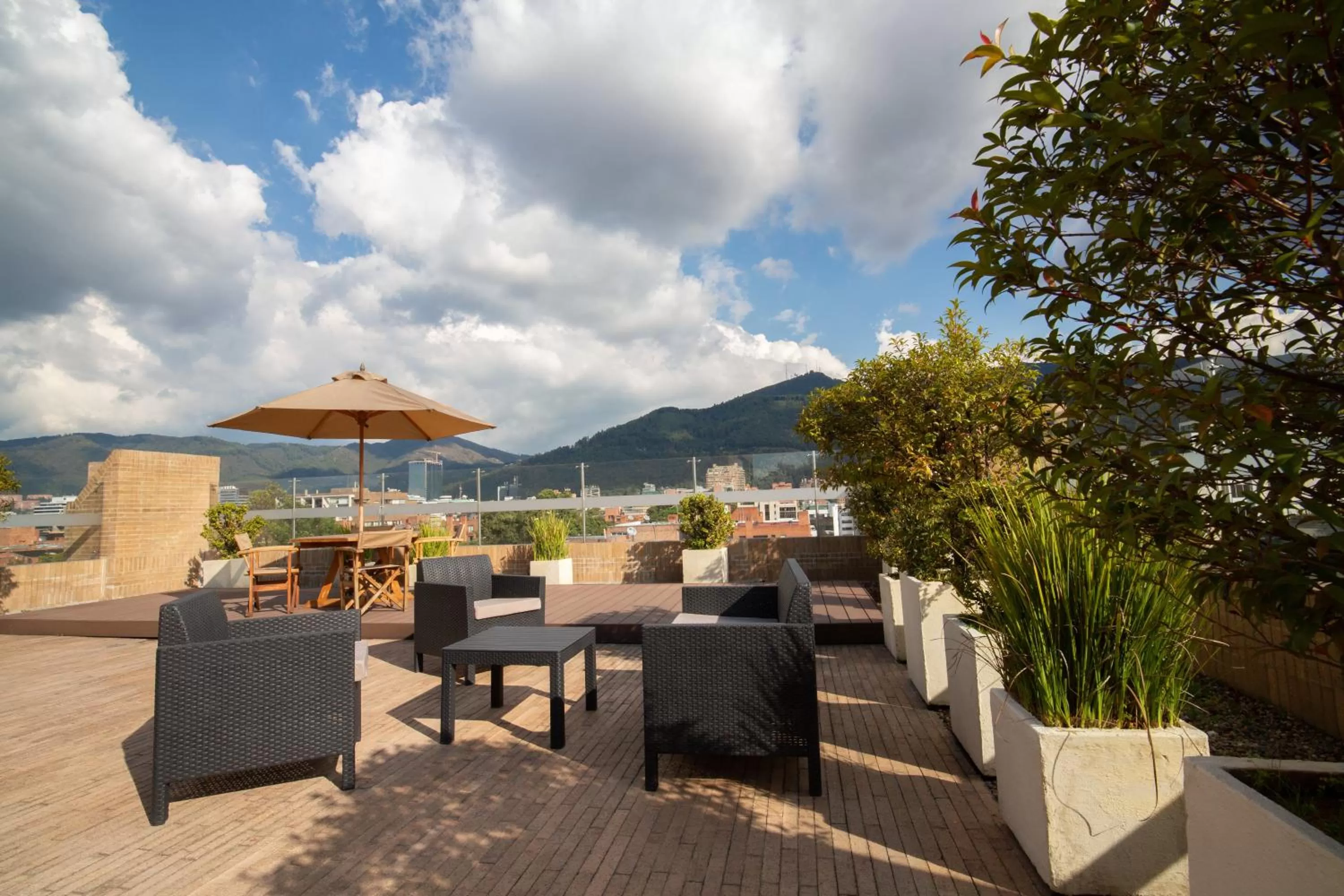 Balcony/Terrace in Hotel Espacio 94