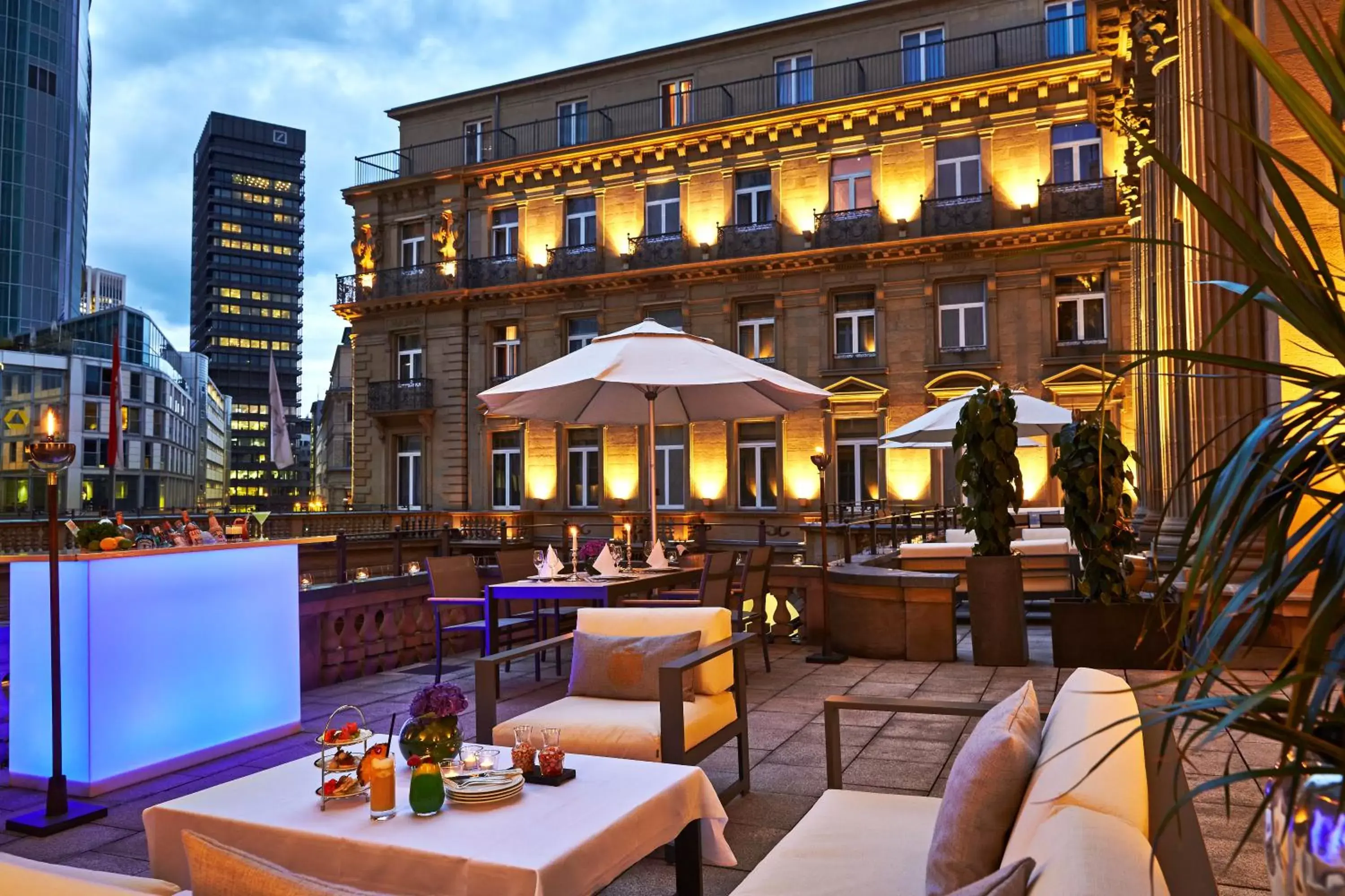 Balcony/Terrace in Steigenberger Icon Frankfurter Hof