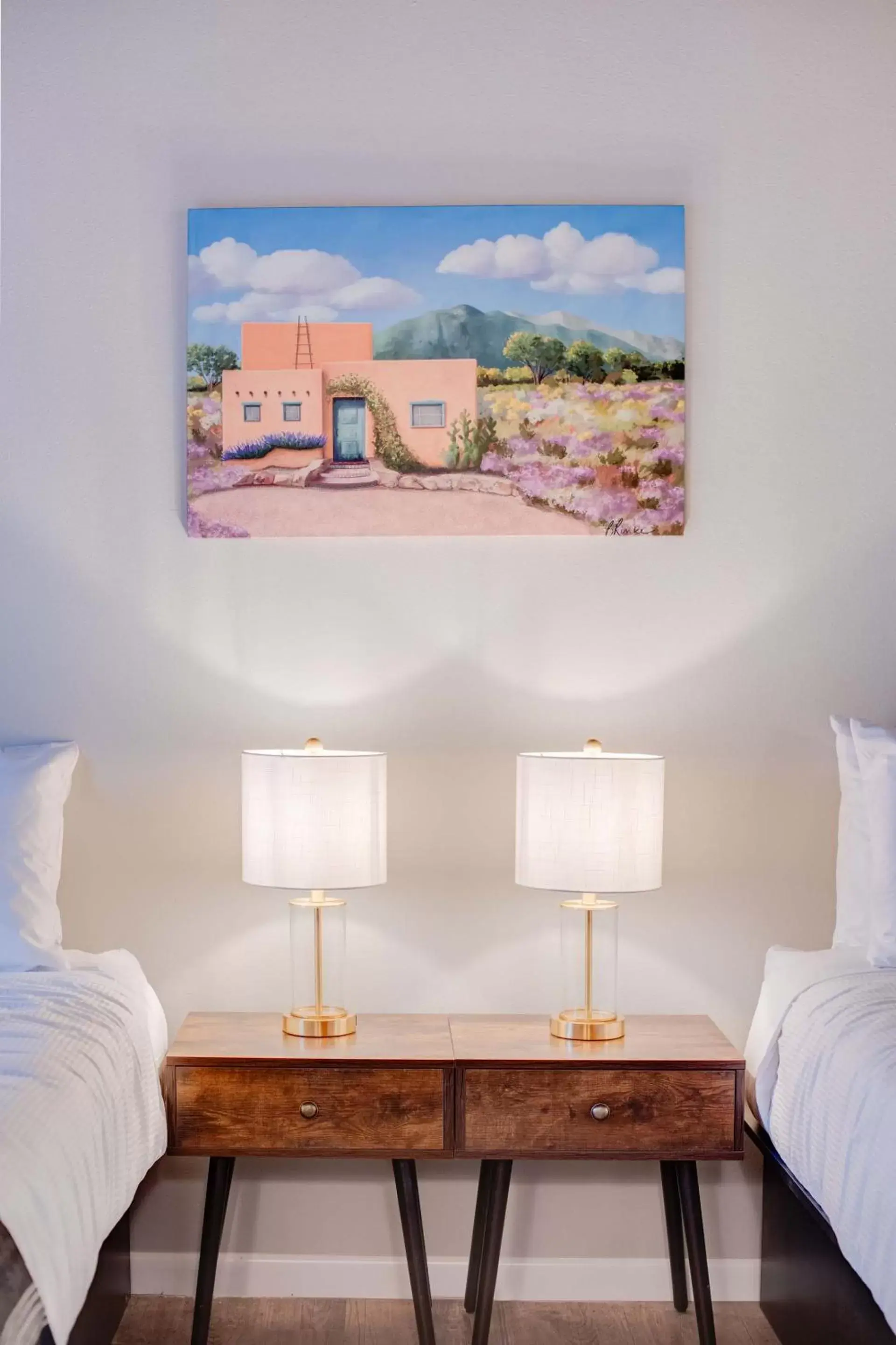 Bedroom, Seating Area in Taos Motor Lodge