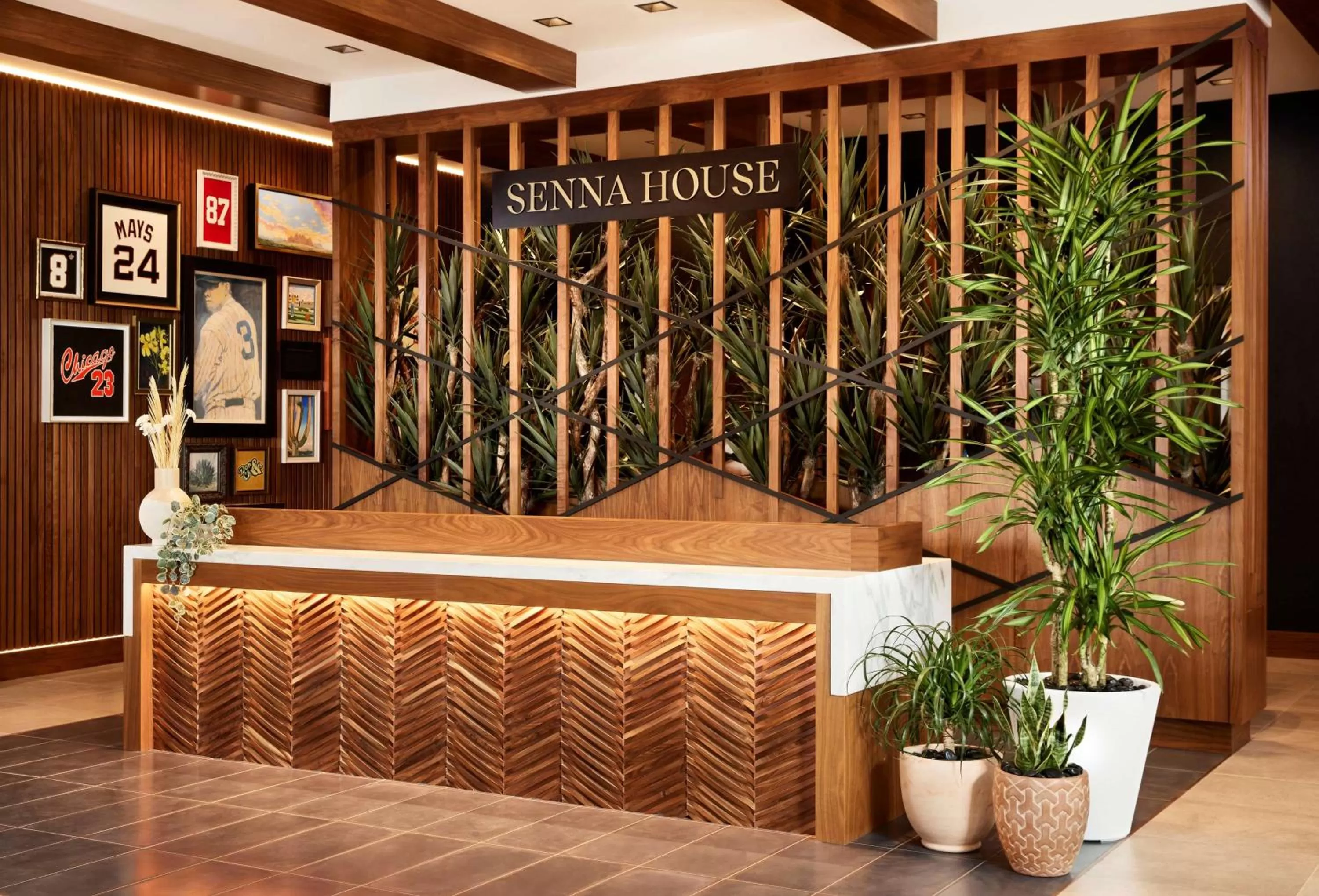 Lobby or reception in Senna House Hotel Scottsdale, Curio Collection By Hilton
