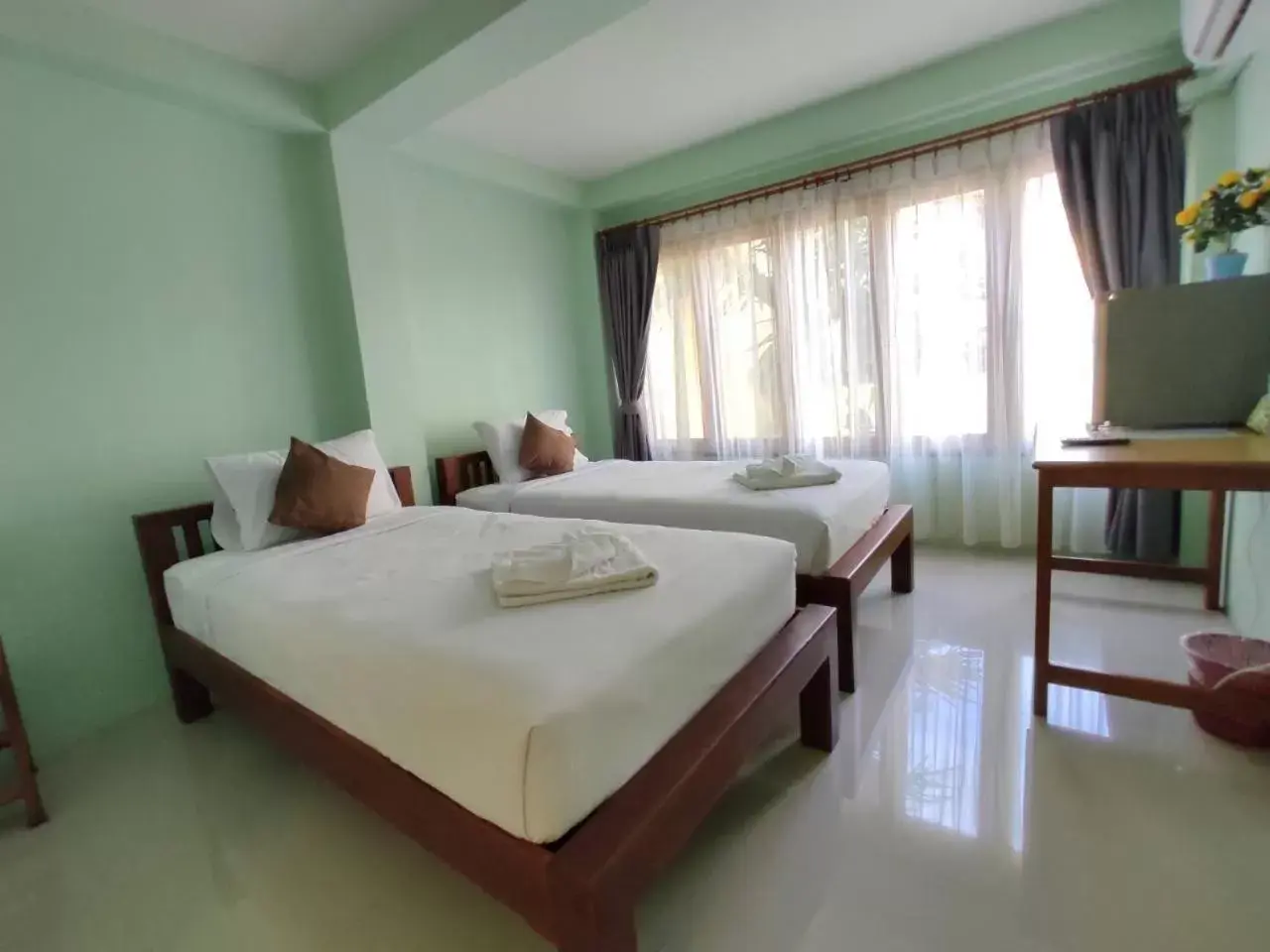 Bed in Ban Mae Boonthong Bed in Ban Mae Boonthong