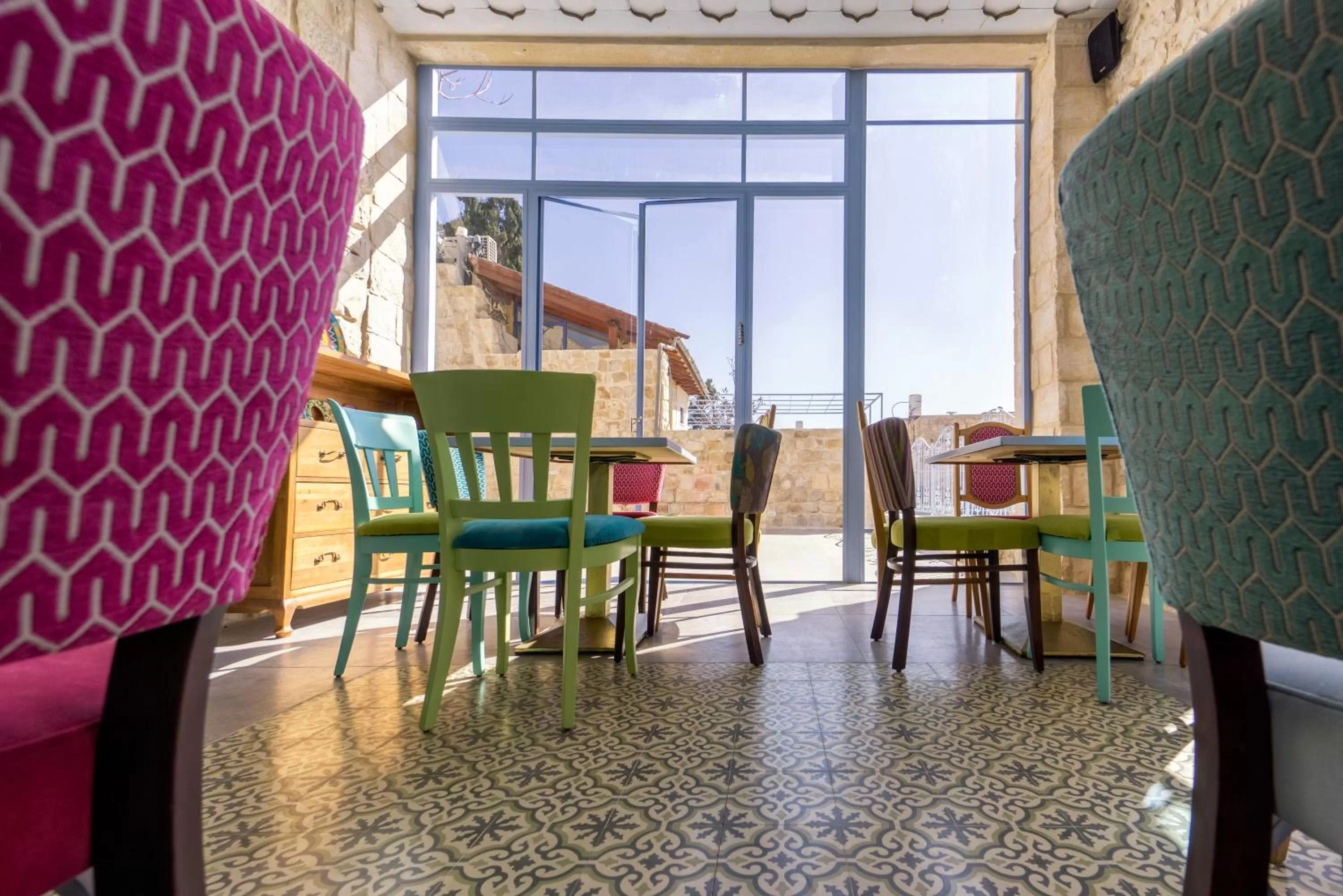 Seating area in The Way Inn - Boutique Suites