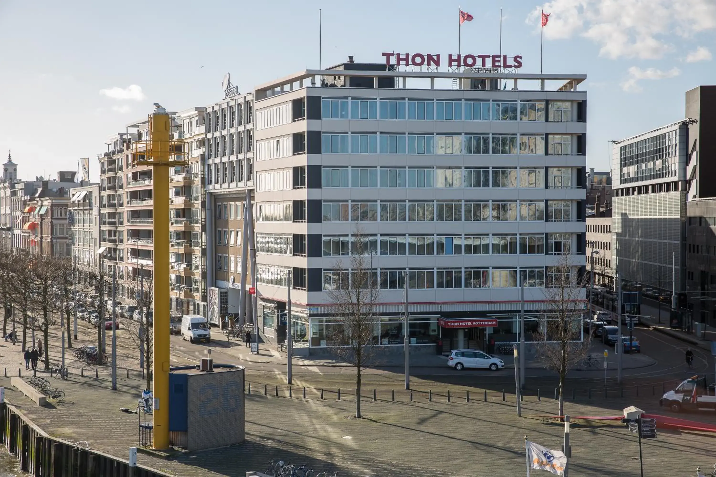 Property building in Thon Hotel Rotterdam City Centre