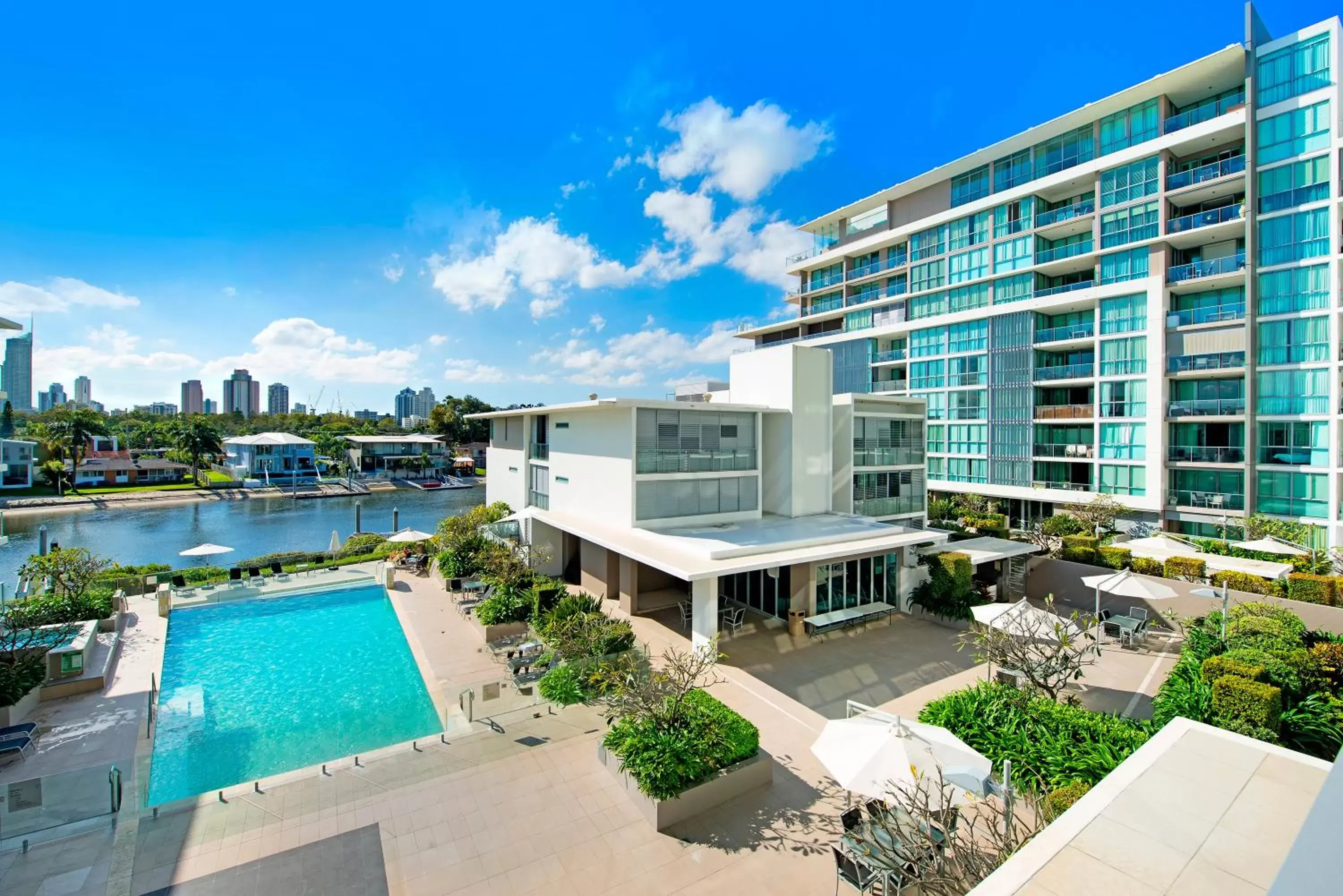 View (from property/room), Pool View in ULTIQA Freshwater Point Resort