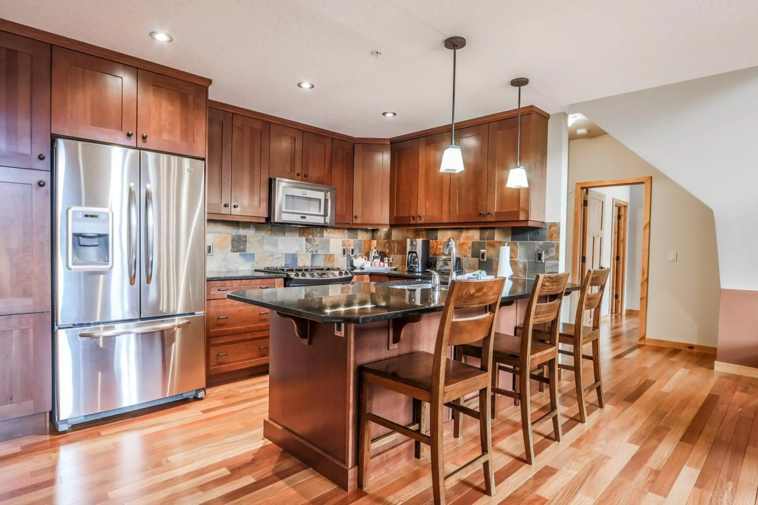 kitchen, Kitchen/Kitchenette in Tamarack Lodge by Spring Creek Vacations