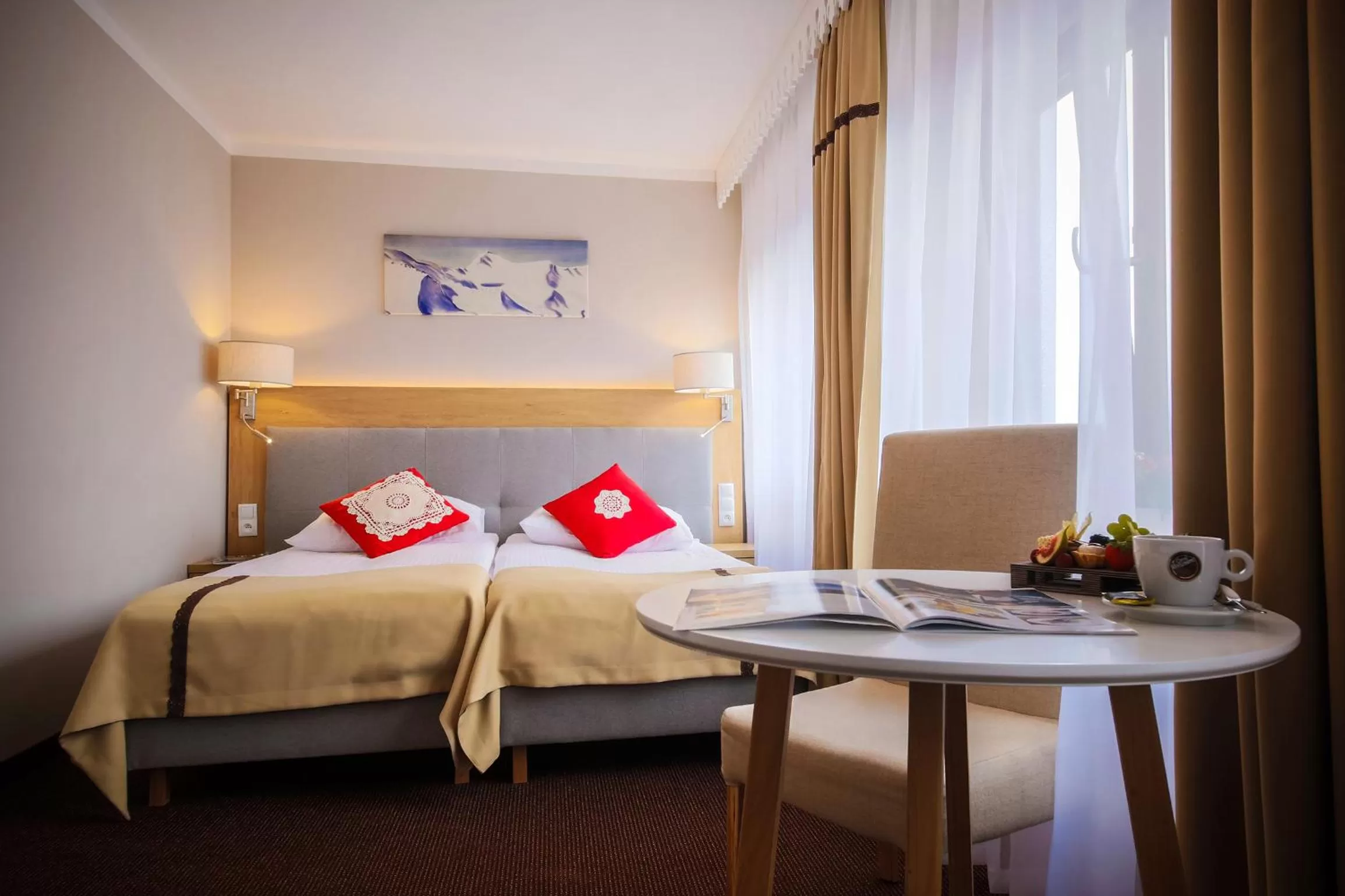 Photo of the whole room, Bed in HOTEL*** NAT Bukowina Tatrzańska