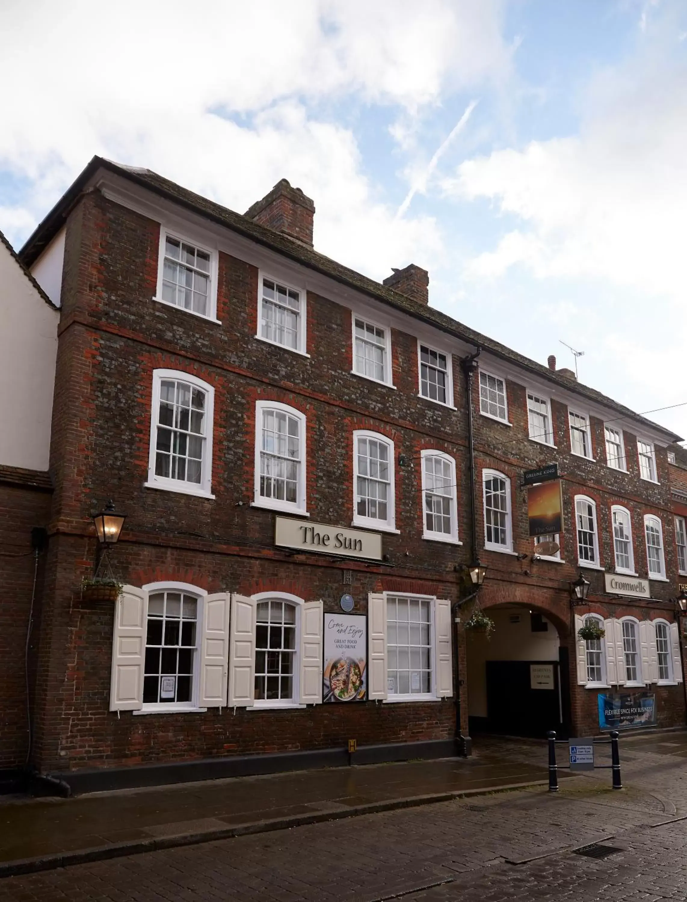 Property Building in Sun Hotel by Greene King Inns