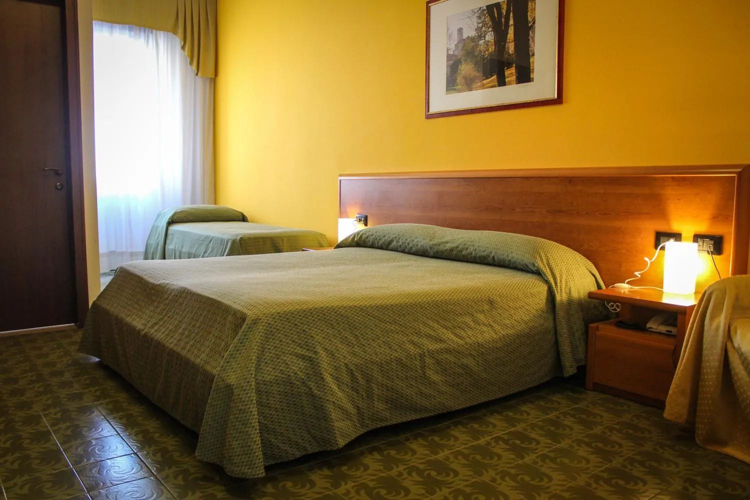 Bedroom, Bed in Hotel Centrale