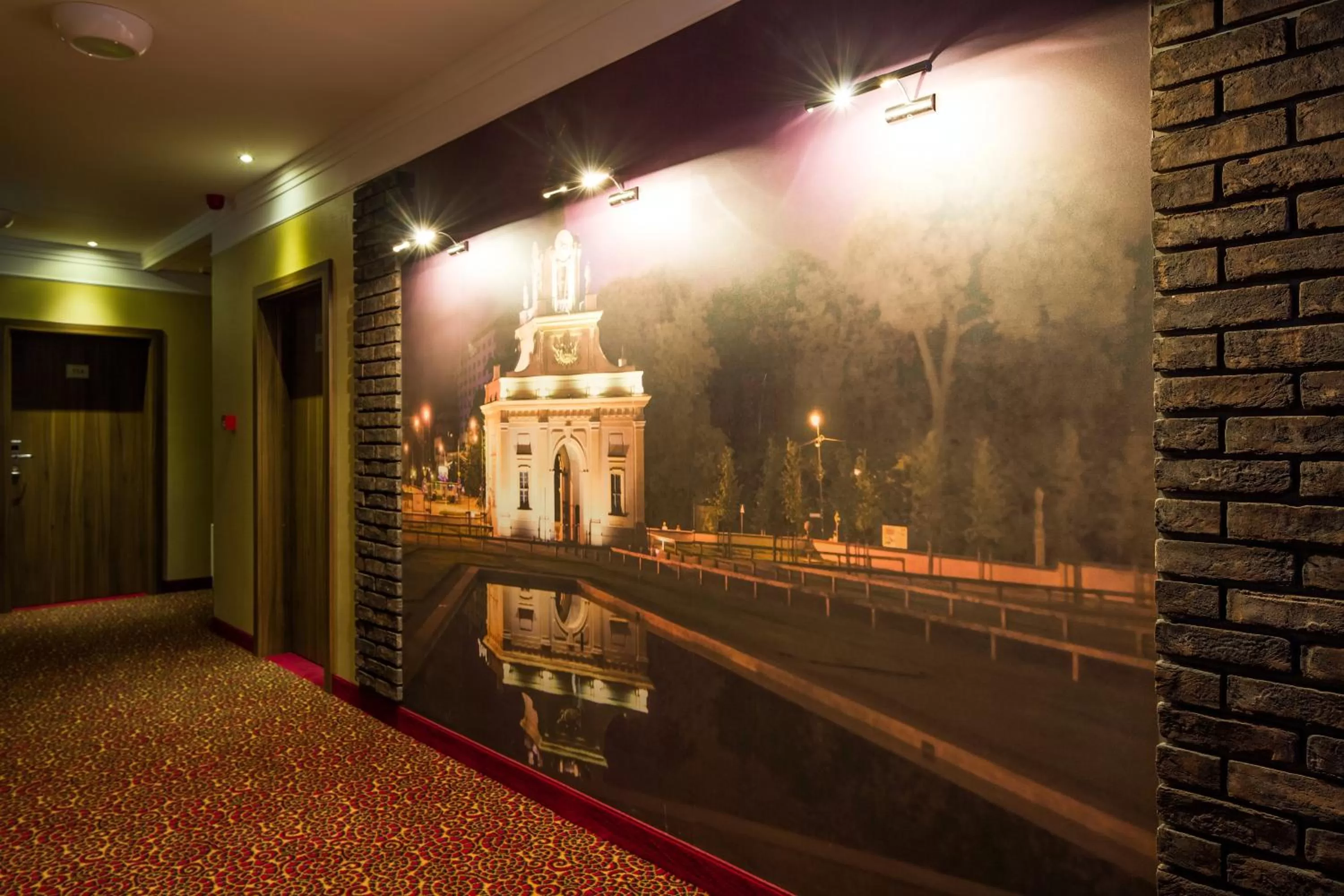 Decorative detail in Hotel Esperanto