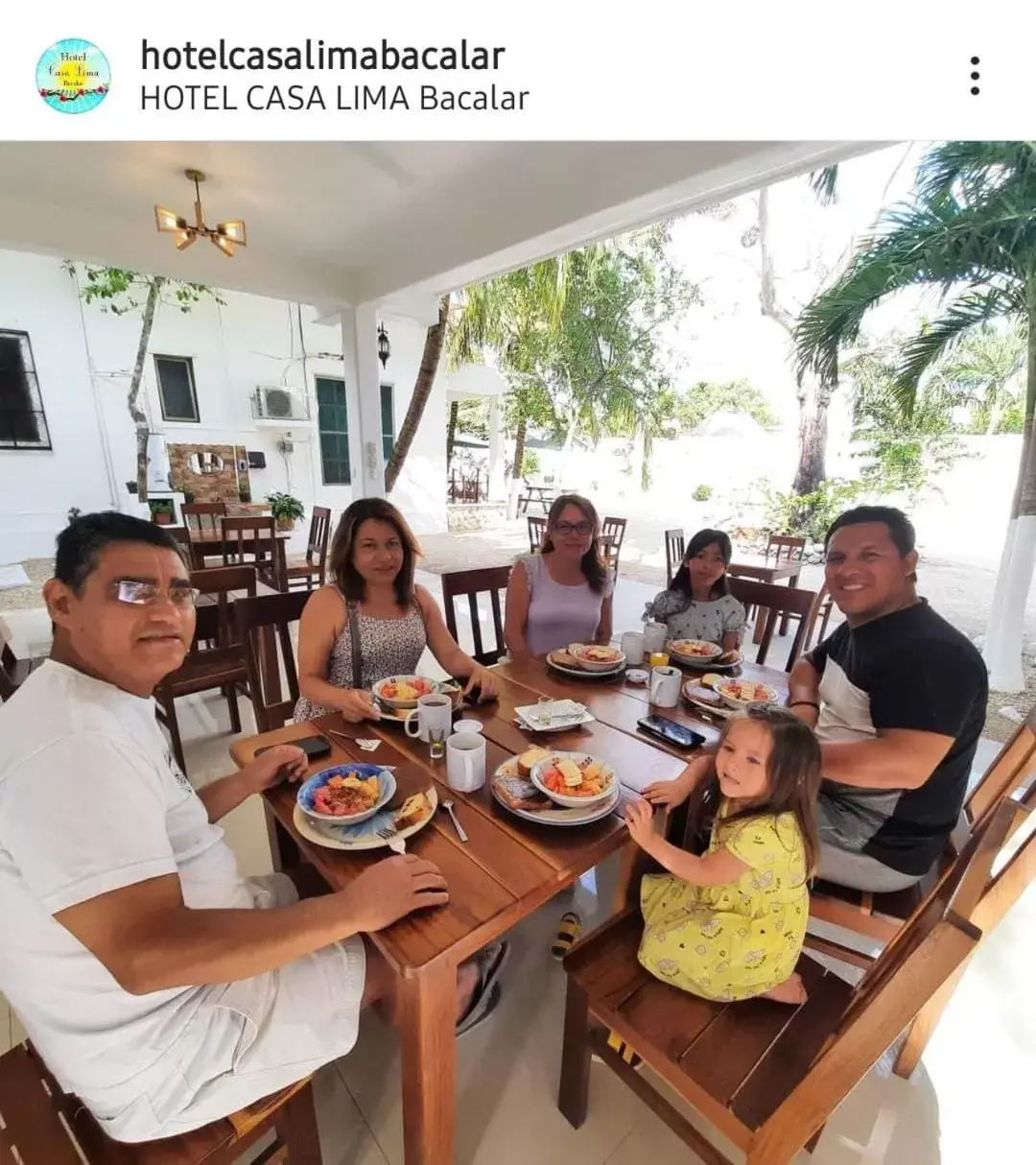 Restaurant/Places to Eat in Hotel Casa Lima Bacalar