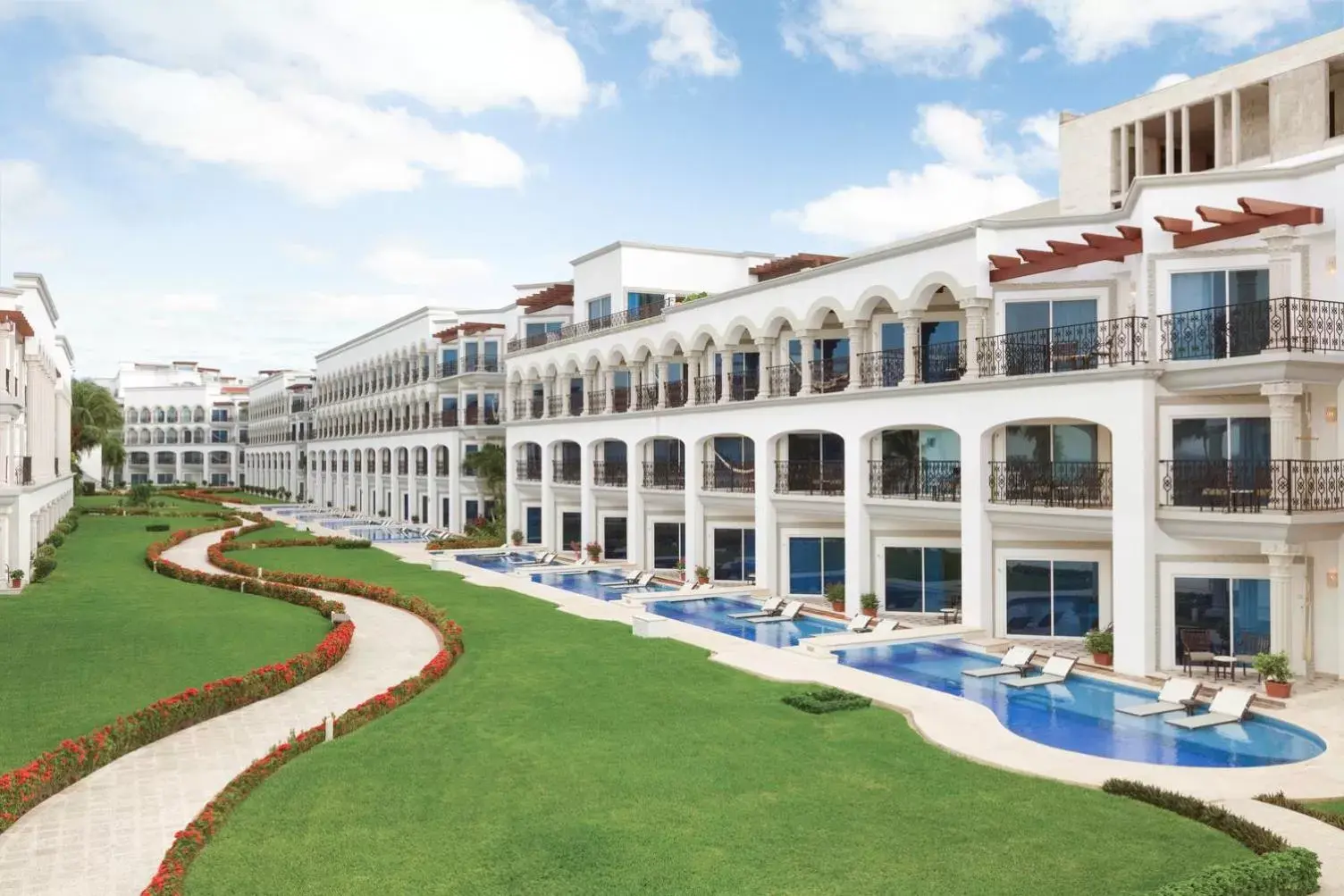 Property Building in Hilton Playa del Carmen, an All-Inclusive Adult Only Resort