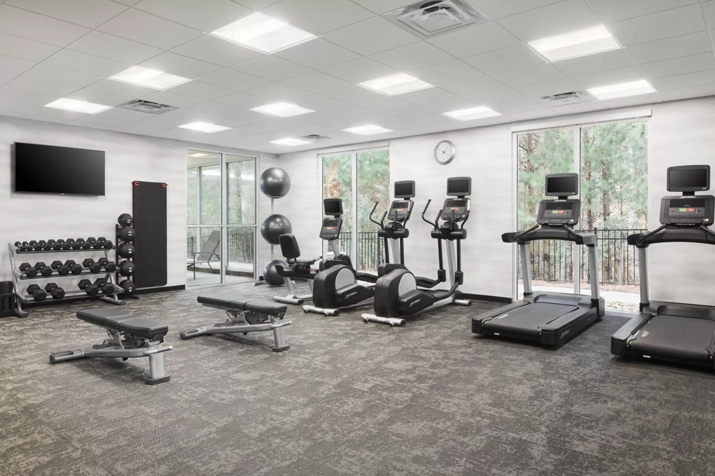 Fitness centre/facilities, Fitness Center/Facilities in Fairfield Inn & Suites by Marriott Raleigh Wake Forest