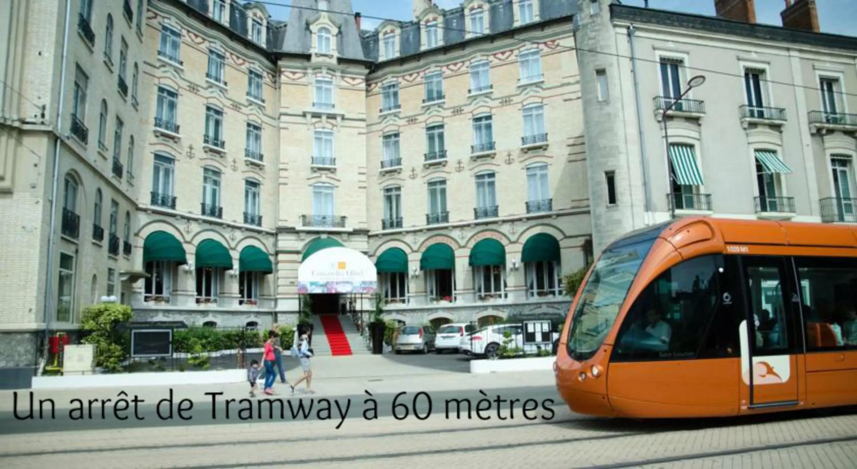 Property Building in Hôtel Concordia Le Mans Centre Gare