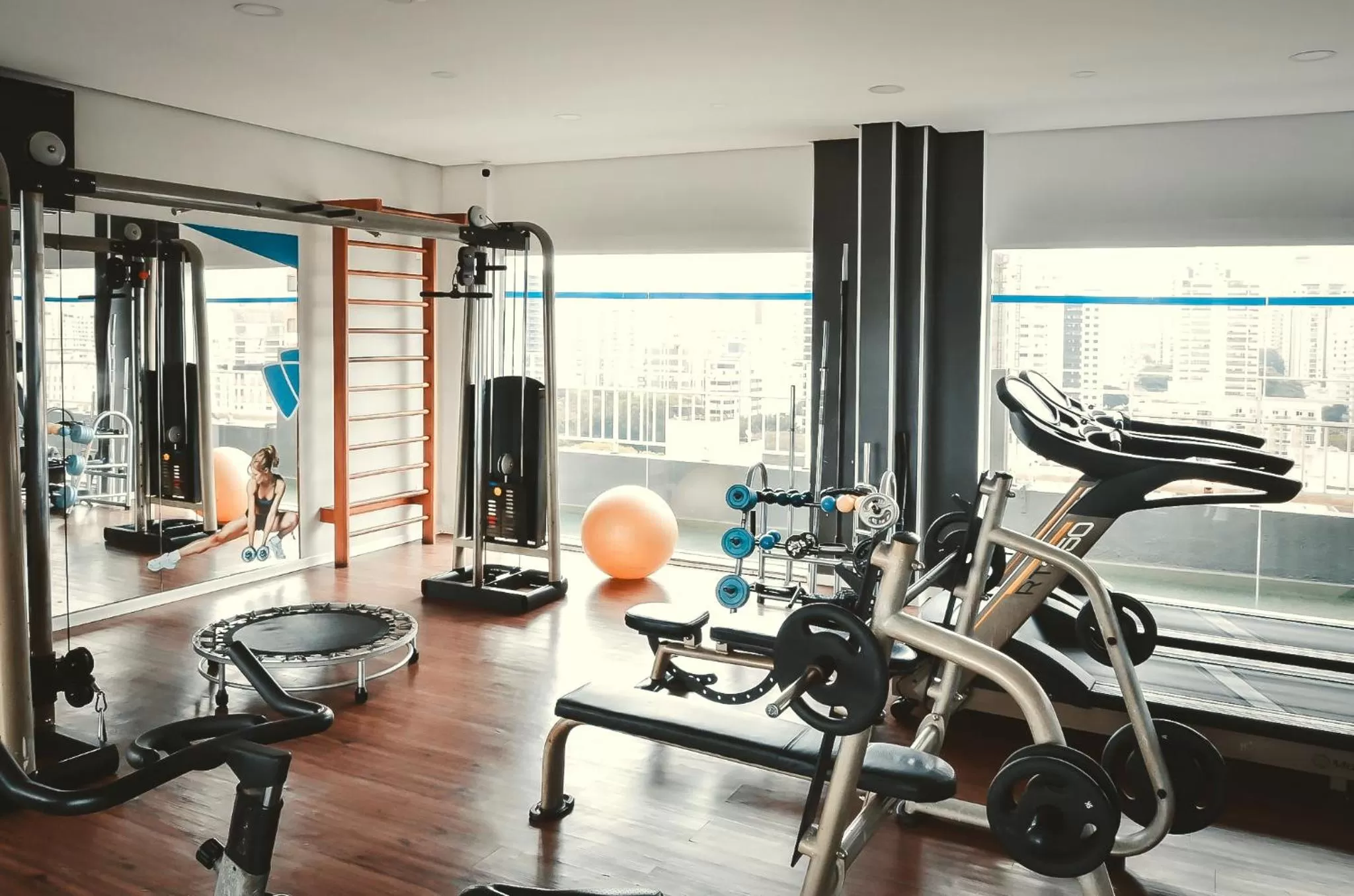 Fitness centre/facilities in Plaza Inn American Loft - Barra Funda