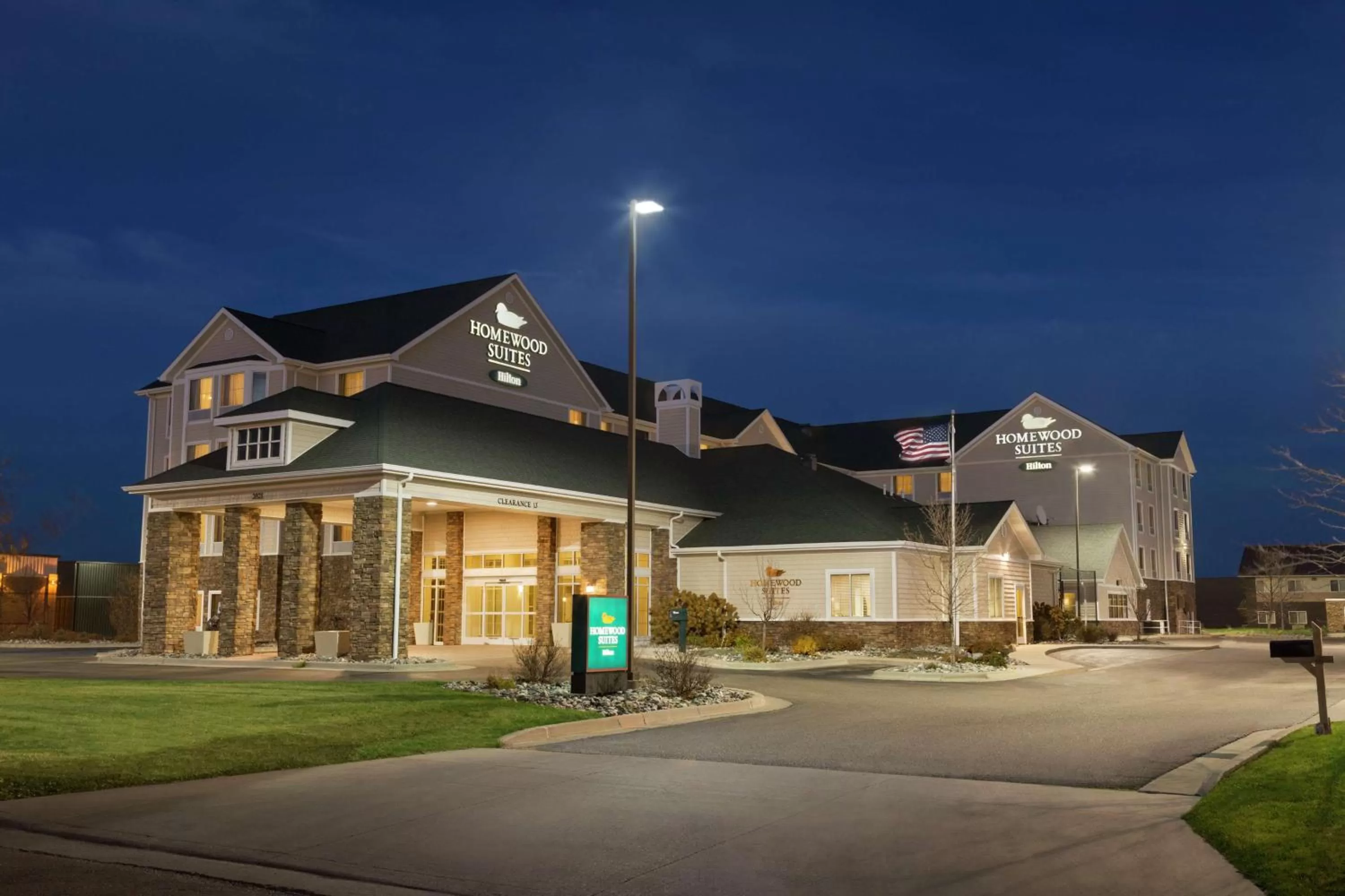 Property building in Homewood Suites by Hilton Fargo