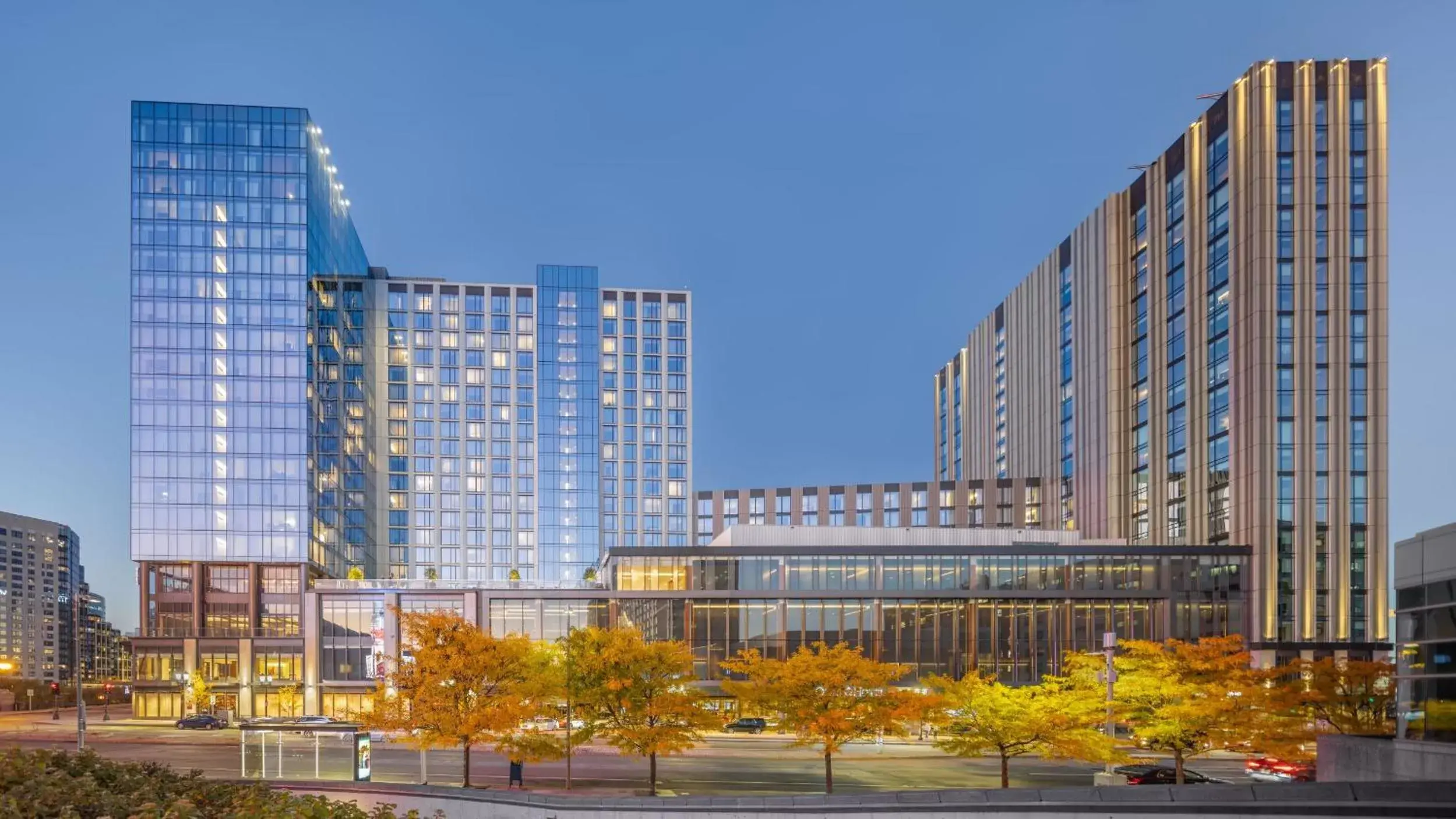 Property building in Omni Boston Hotel at the Seaport