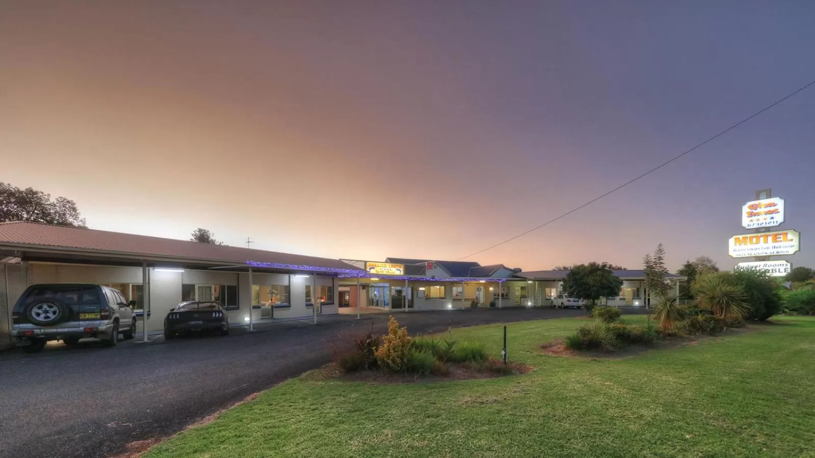 Property building in Glen Innes Motel