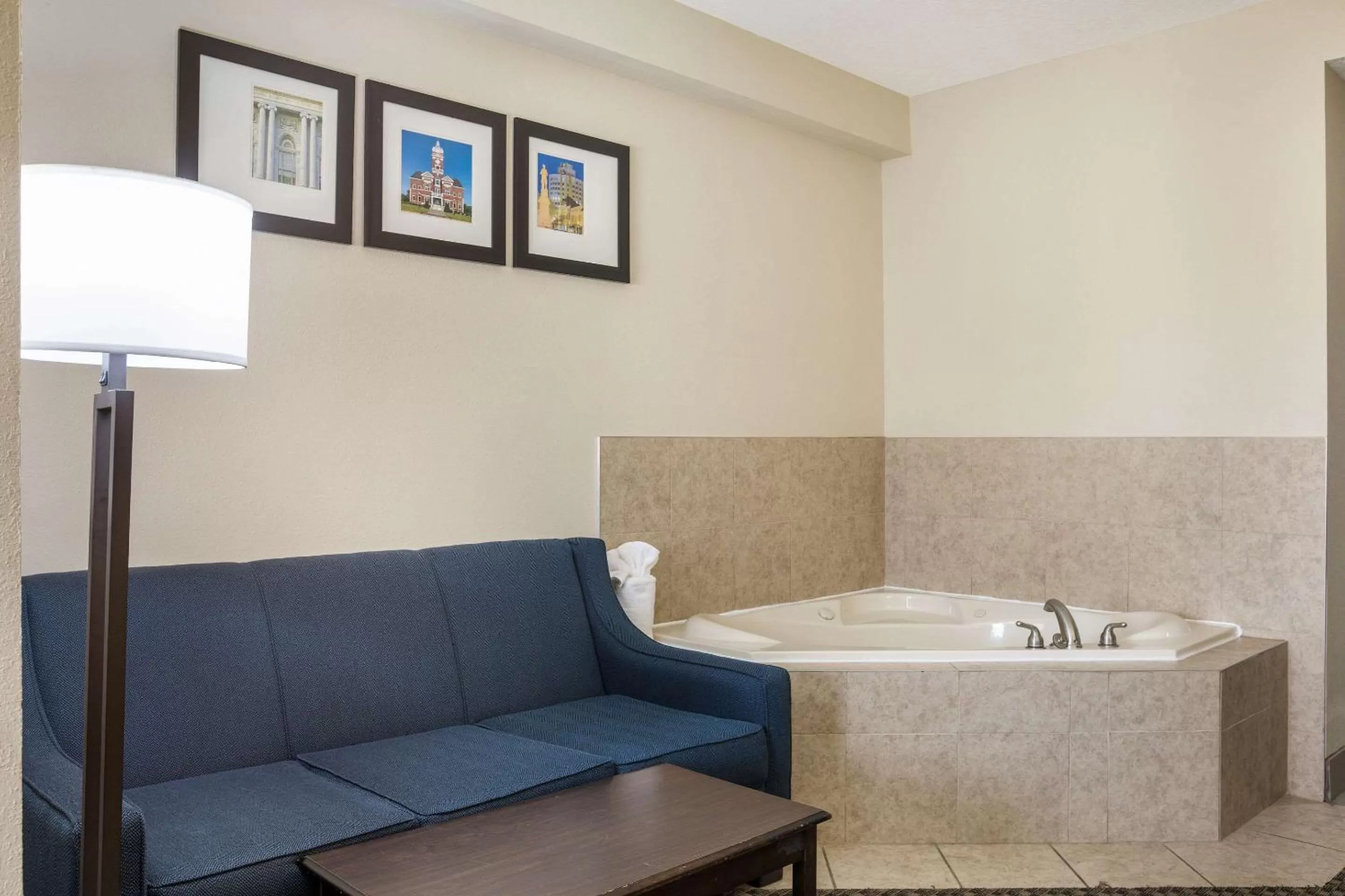 Photo of the whole room in Comfort Suites Forsyth near I-75