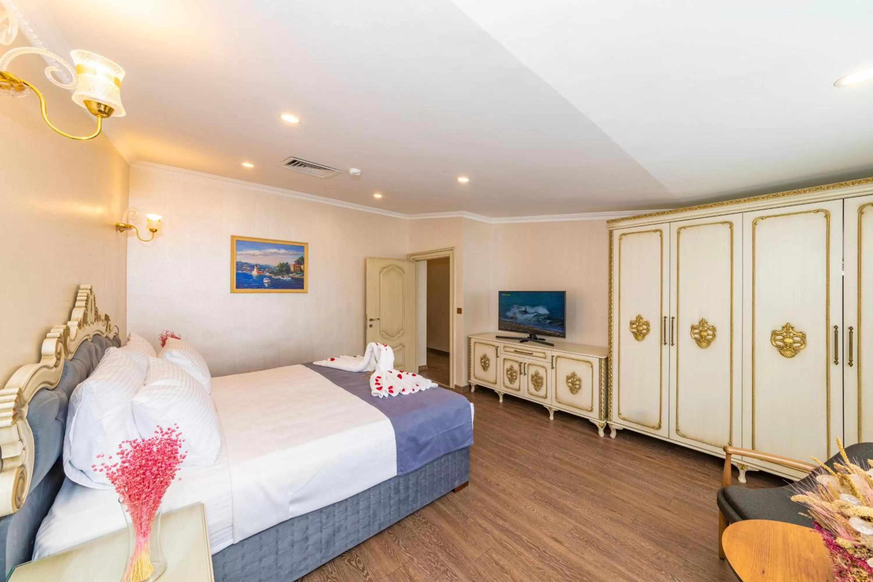 Bed in Almadina Hotel Istanbul