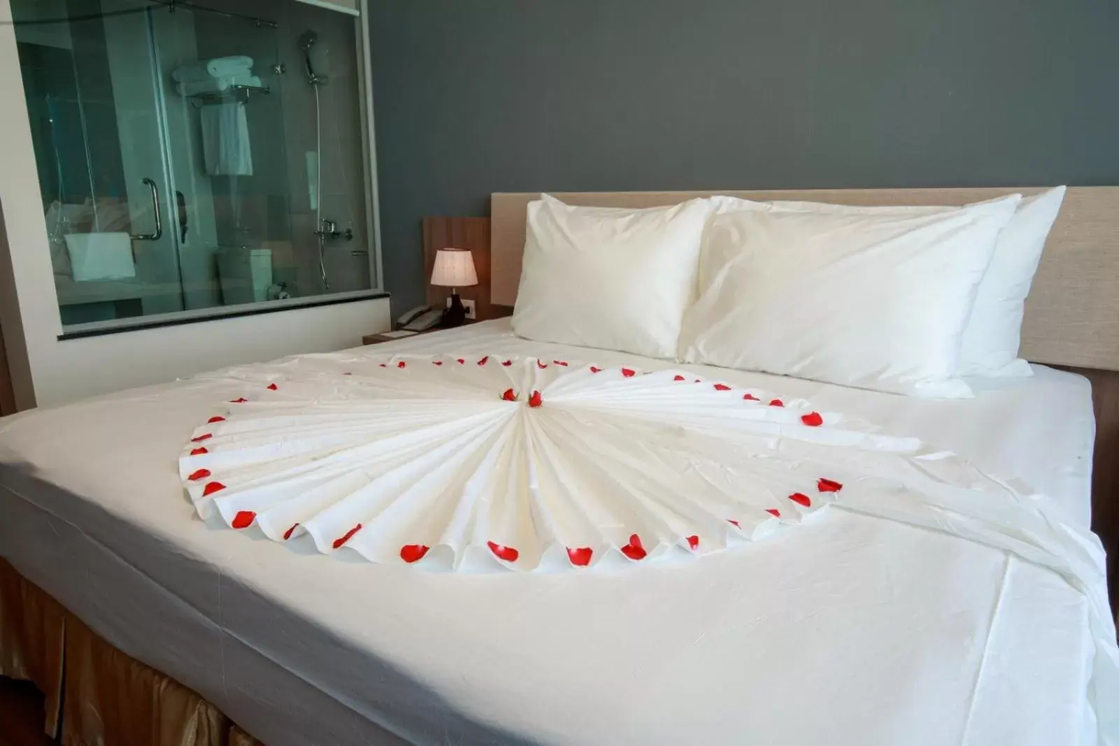 Photo of the whole room, Bed in Libra Nha Trang