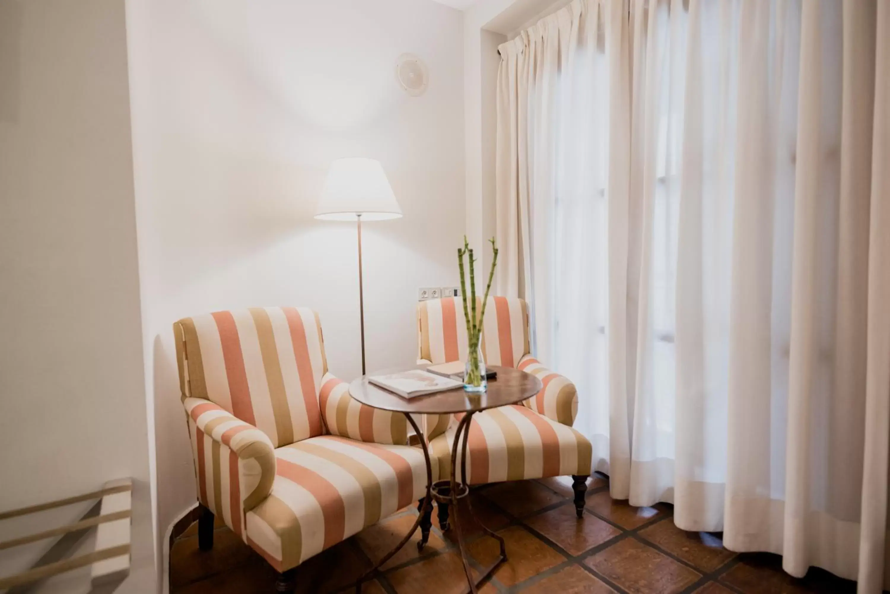 Decorative detail, Seating Area in Palacio De Los Navas