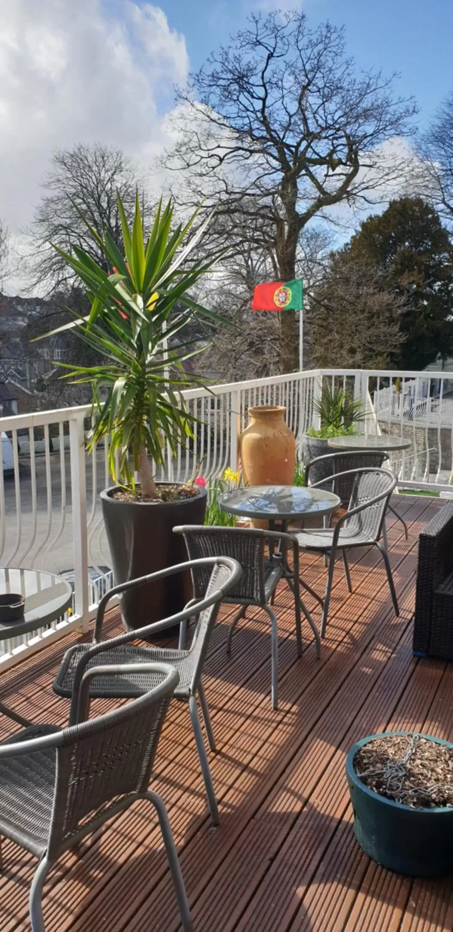 Balcony/Terrace in The Diplomat Hotel Restaurant & Spa