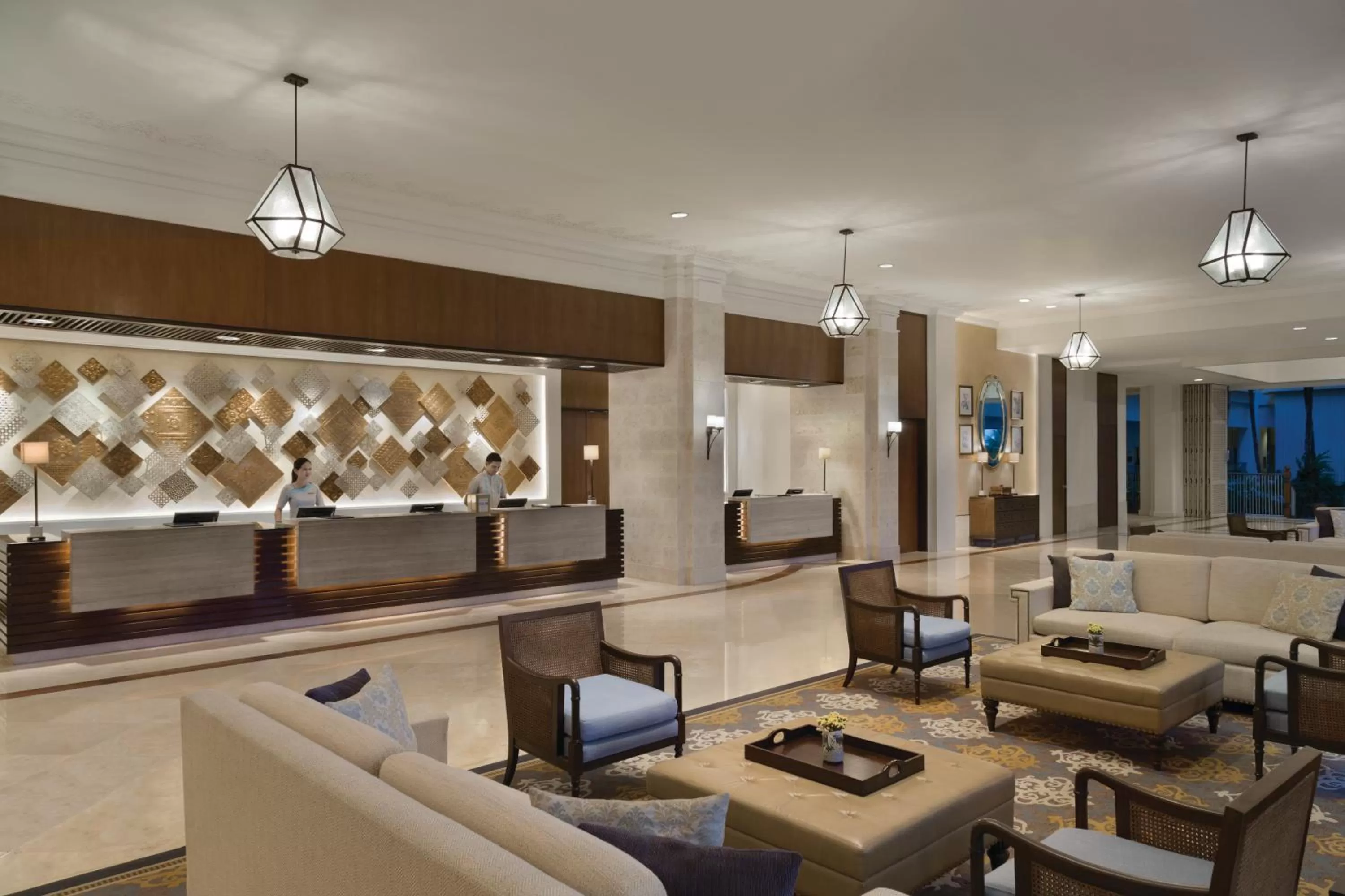 Lobby or reception in Shangri-La Mactan, Cebu