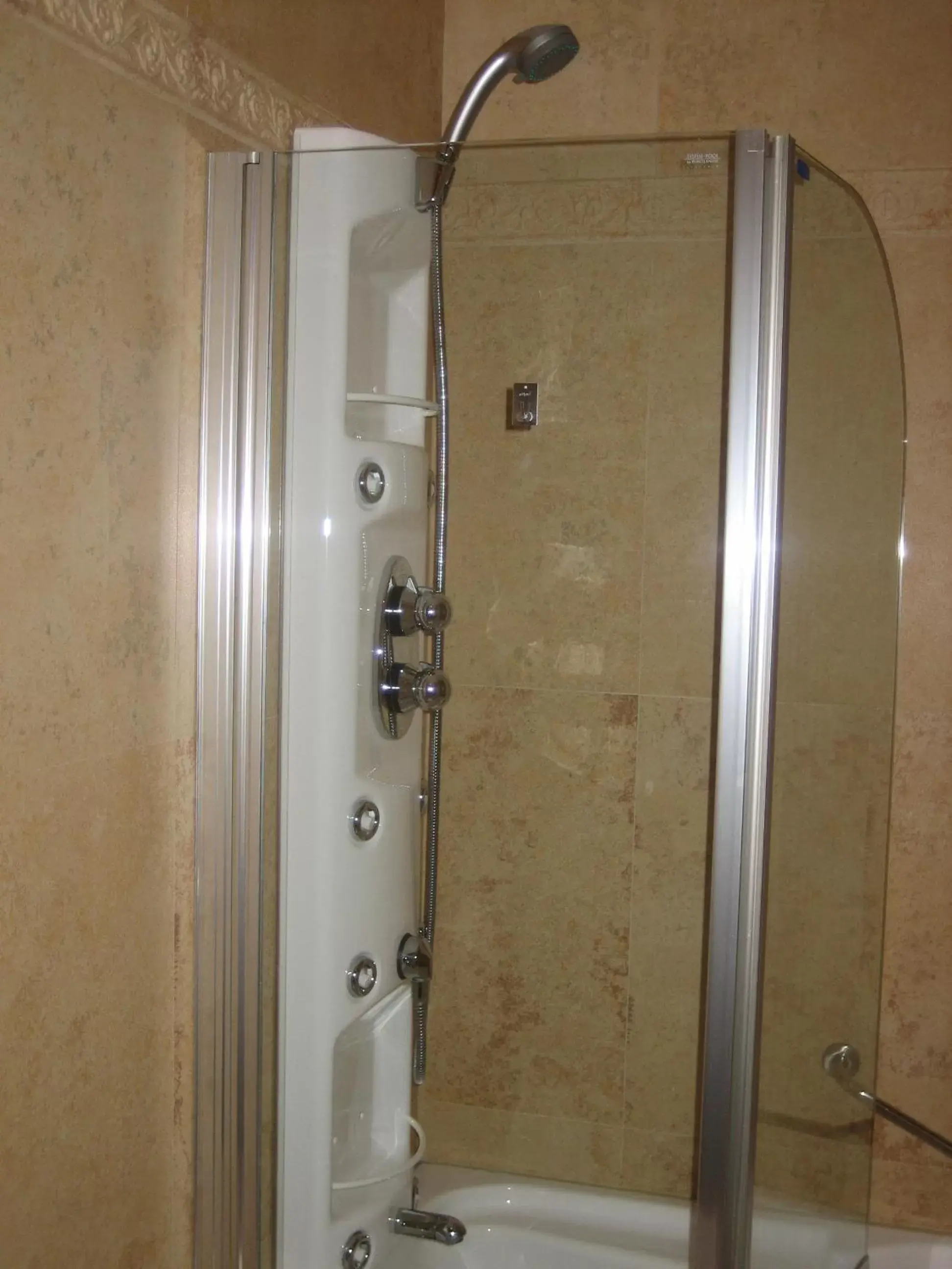 Shower, Bathroom in Hotel Santiago