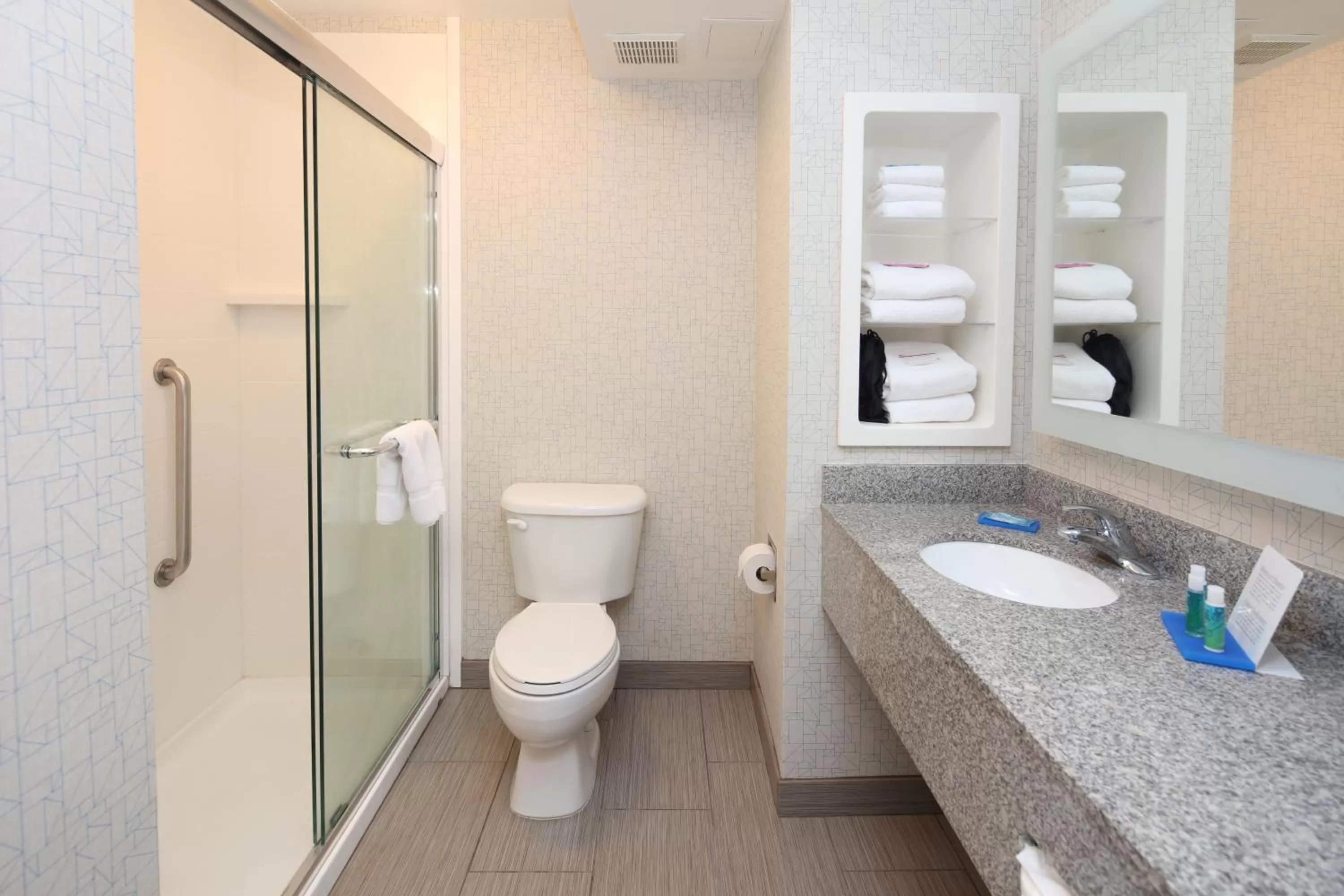 Bathroom in Holiday Inn Express Hotel & Suites Cincinnati Southeast Newport, an IHG Hotel