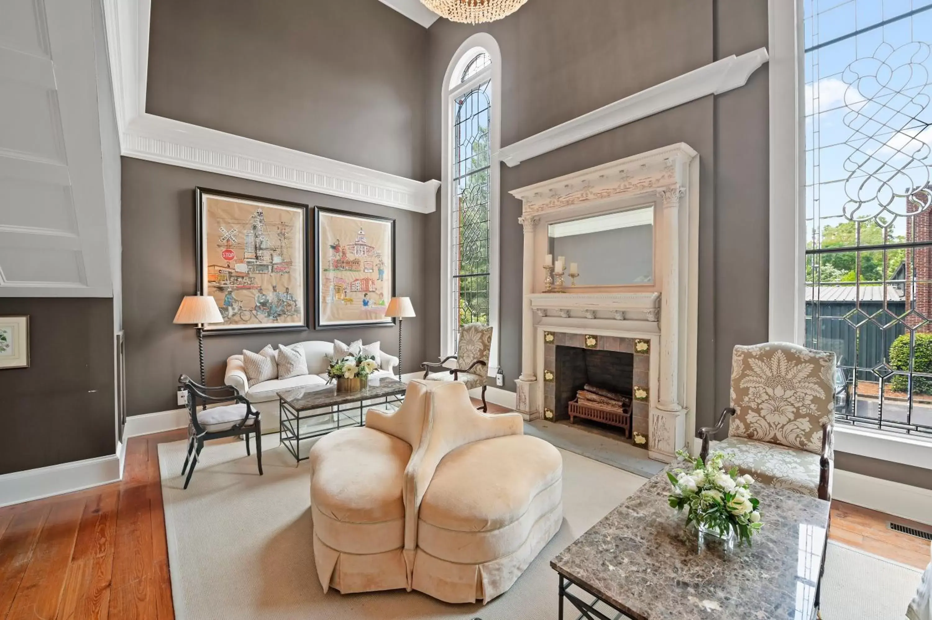 Lobby or reception, Seating Area in The James Madison Inn