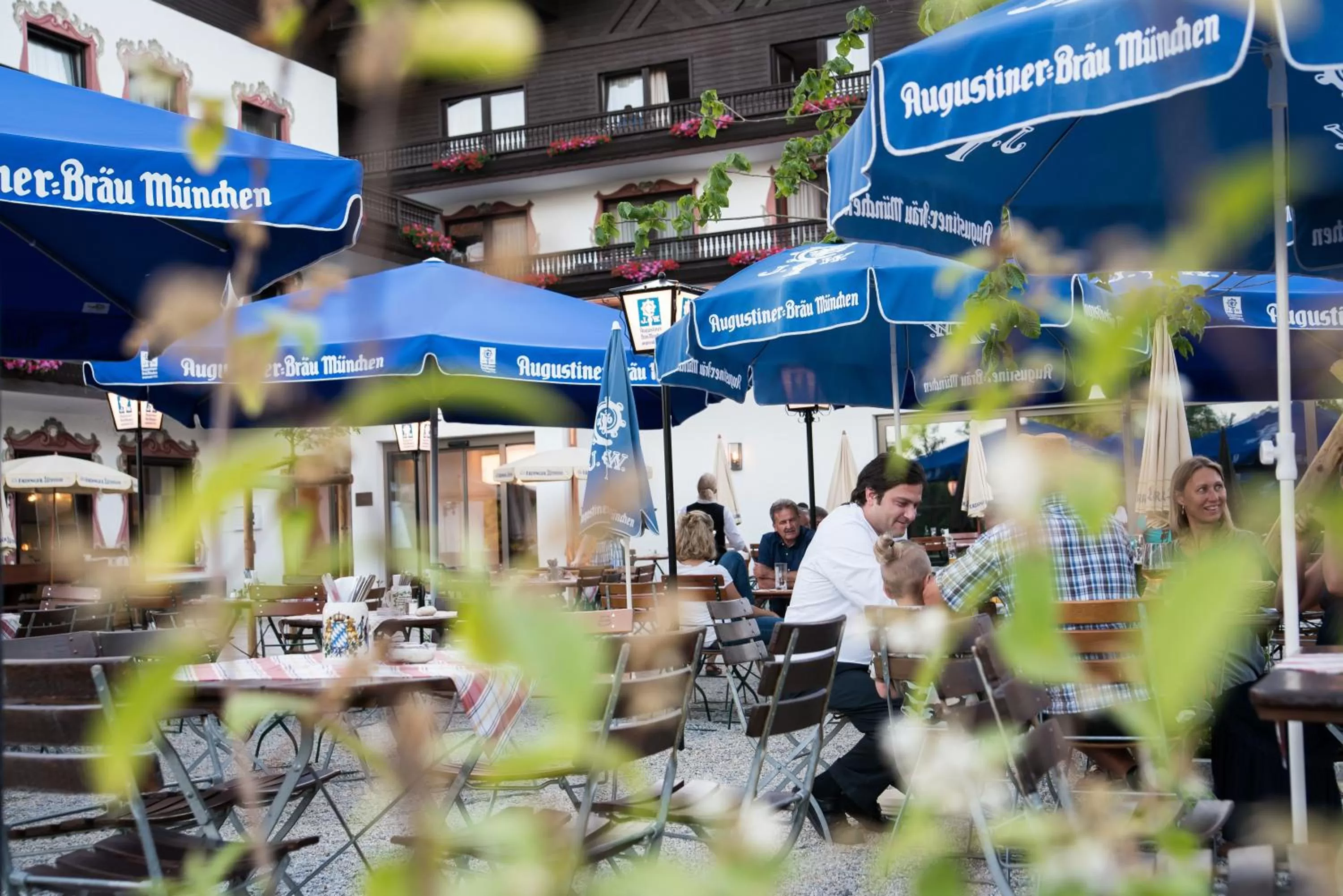 Garden in Hotel Räucherhansl