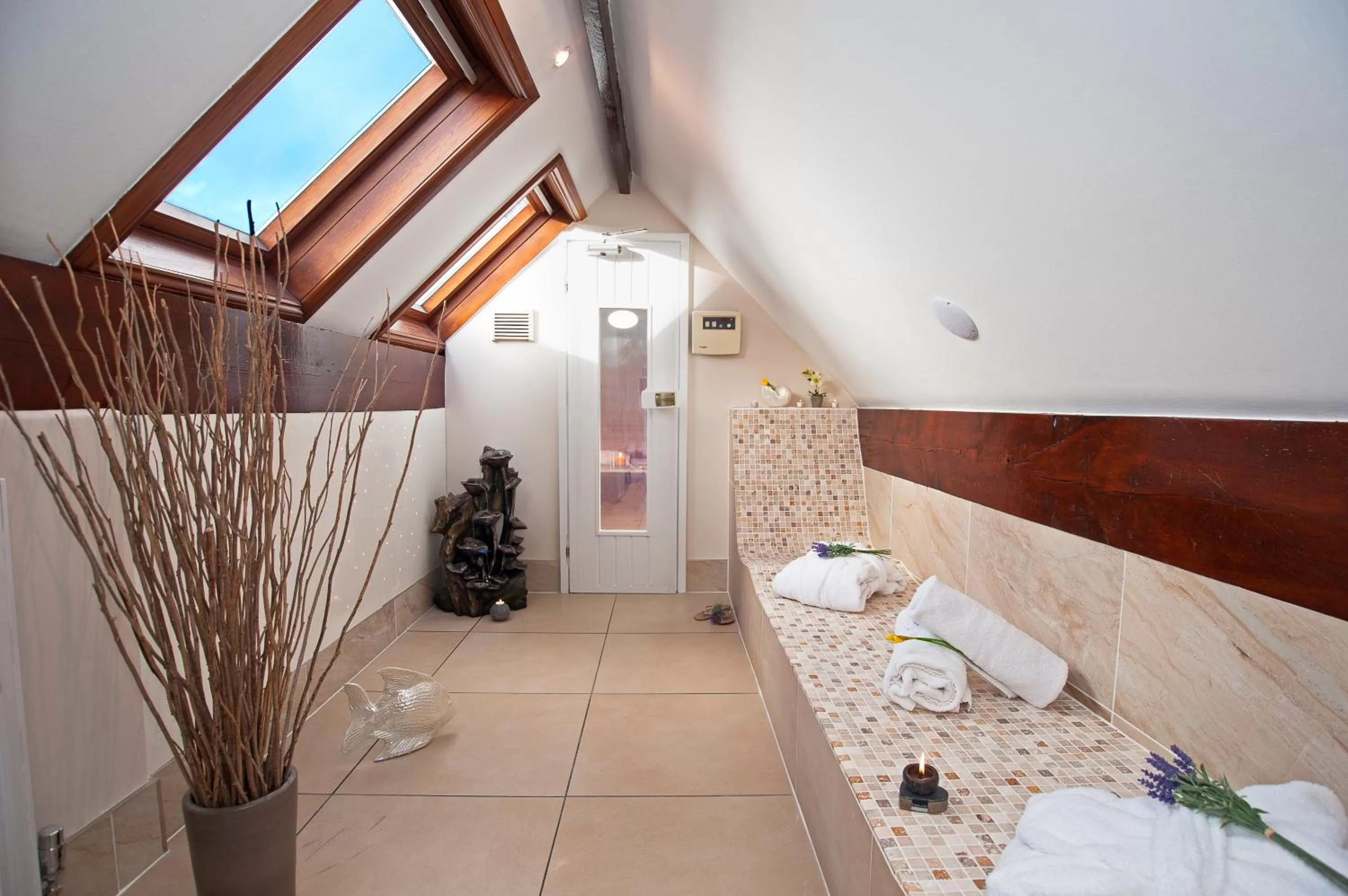 Sauna in Windermere Boutique Hotel Spa Suites & Hot Tubs