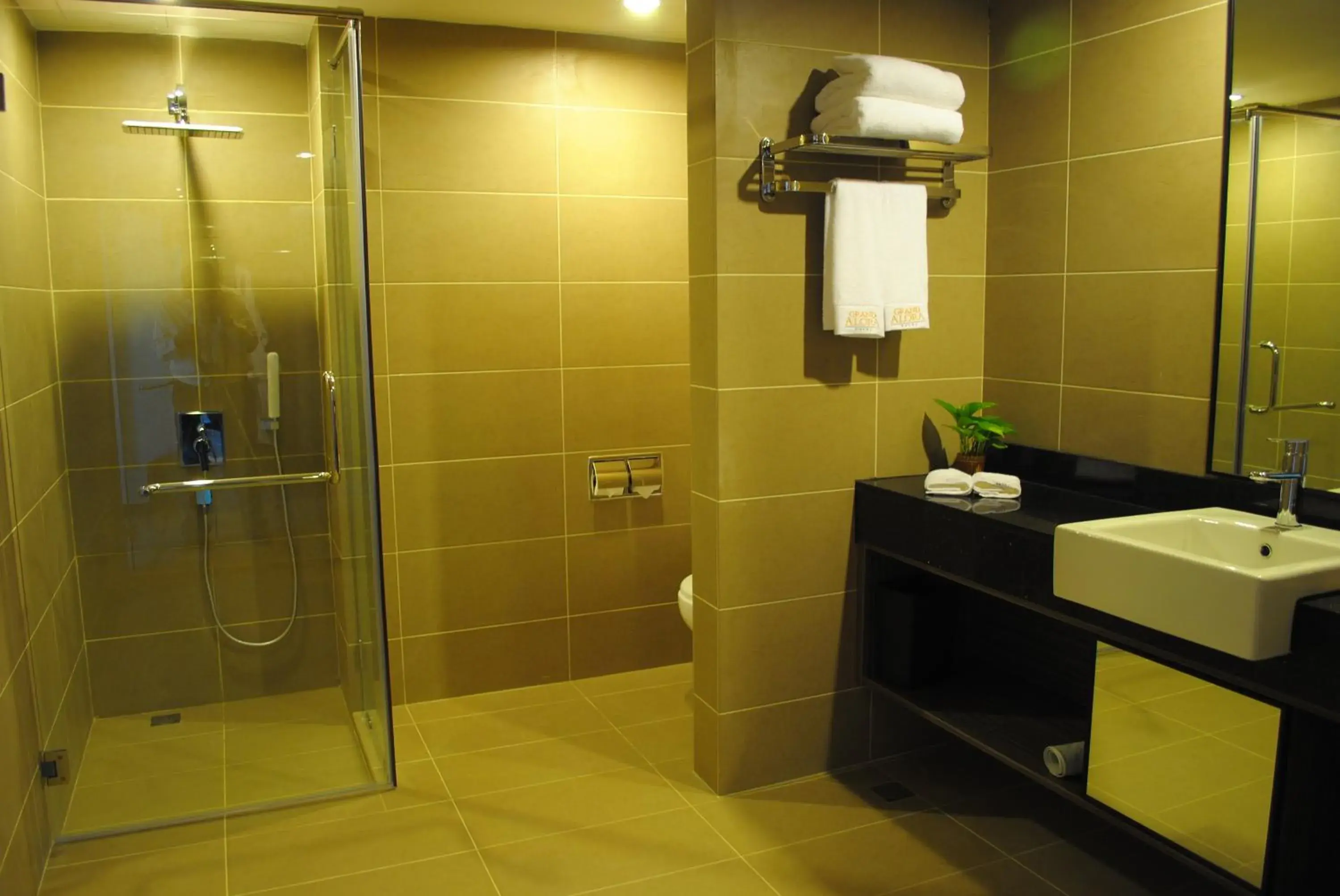 Bathroom in Grand Alora Hotel