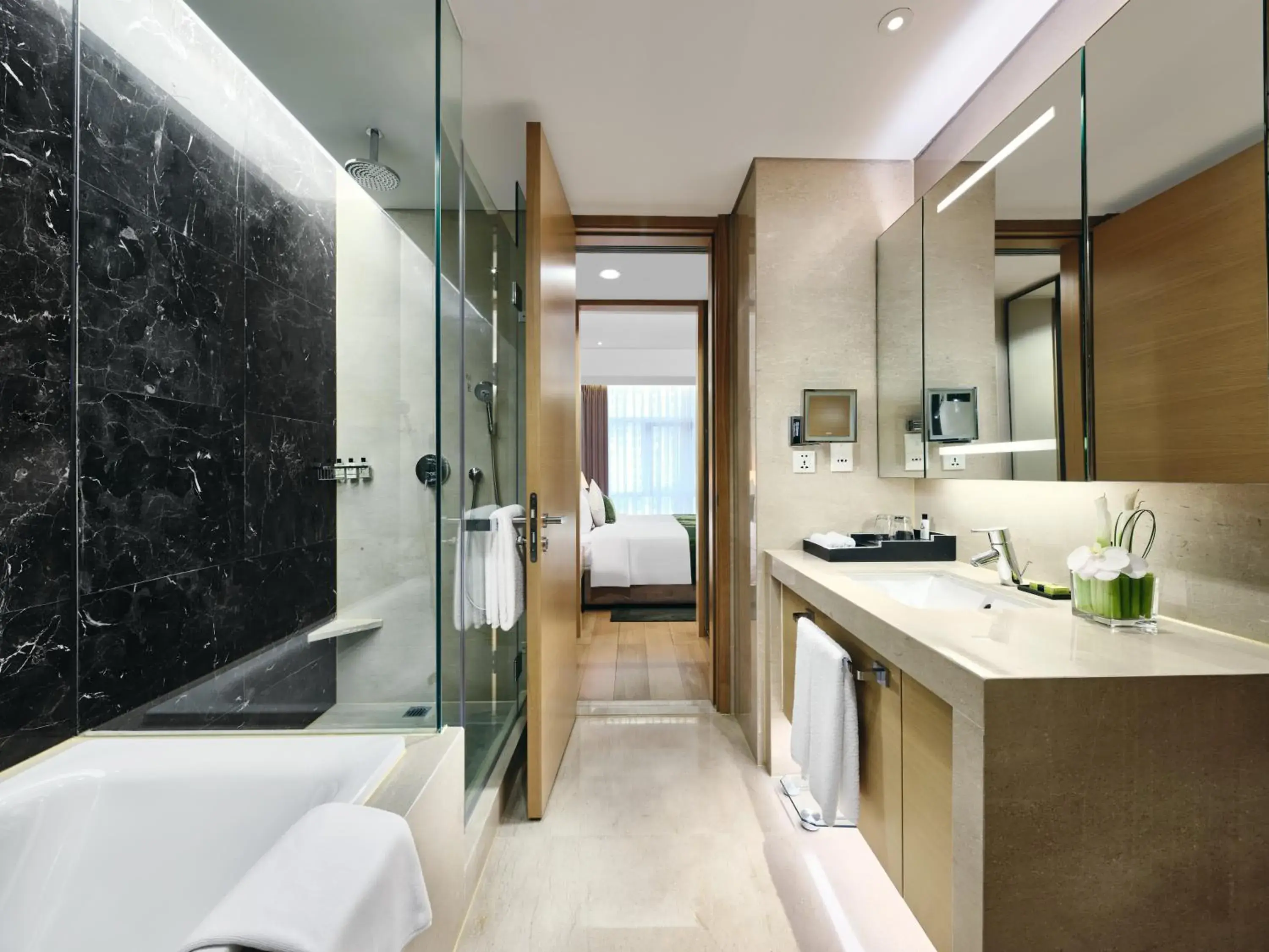 Bathroom in Intercontinental Residences Chengdu City Center