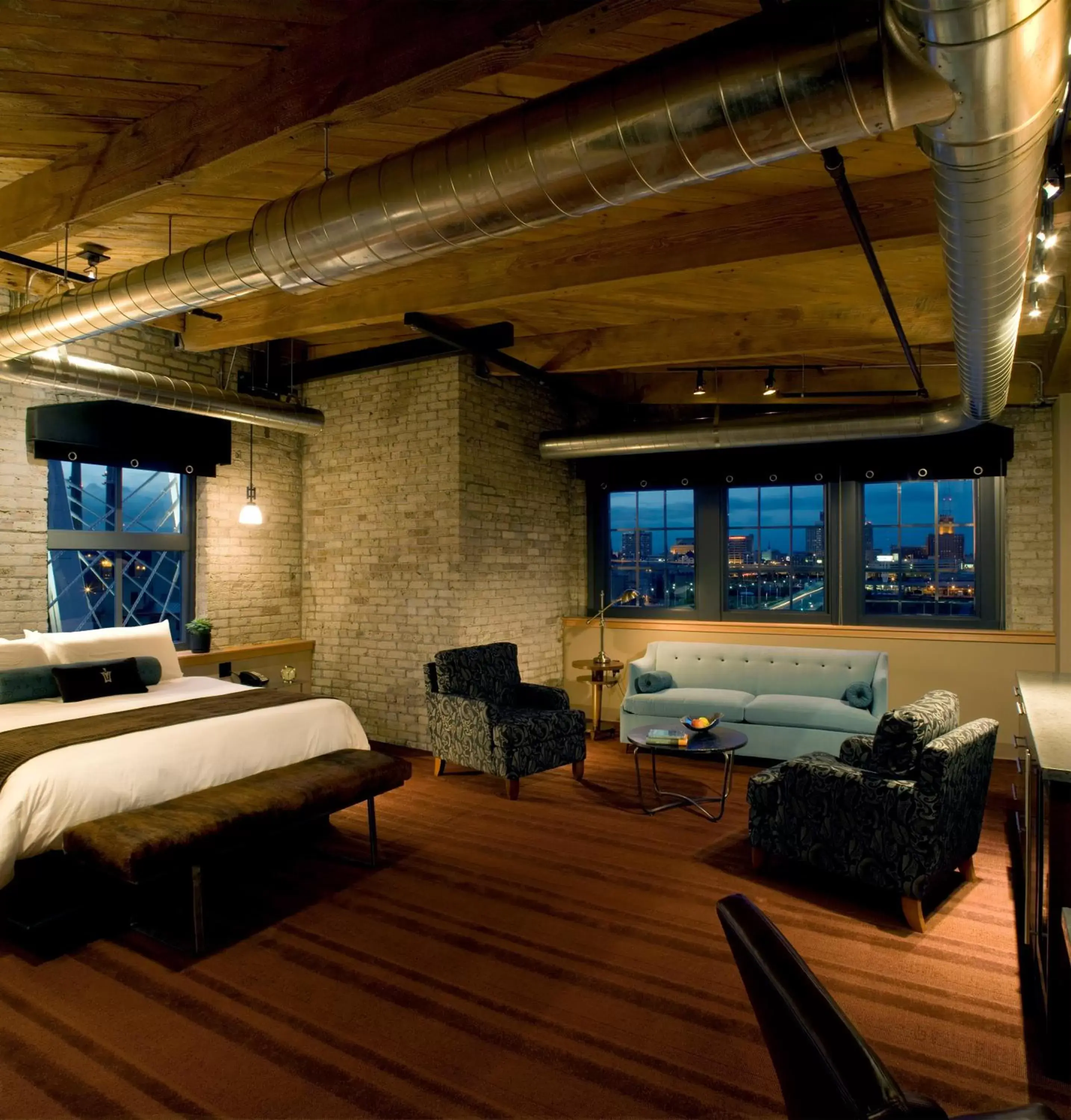 Bedroom, Bed in The Iron Horse Hotel Bedroom, Bed in The Iron Horse Hotel