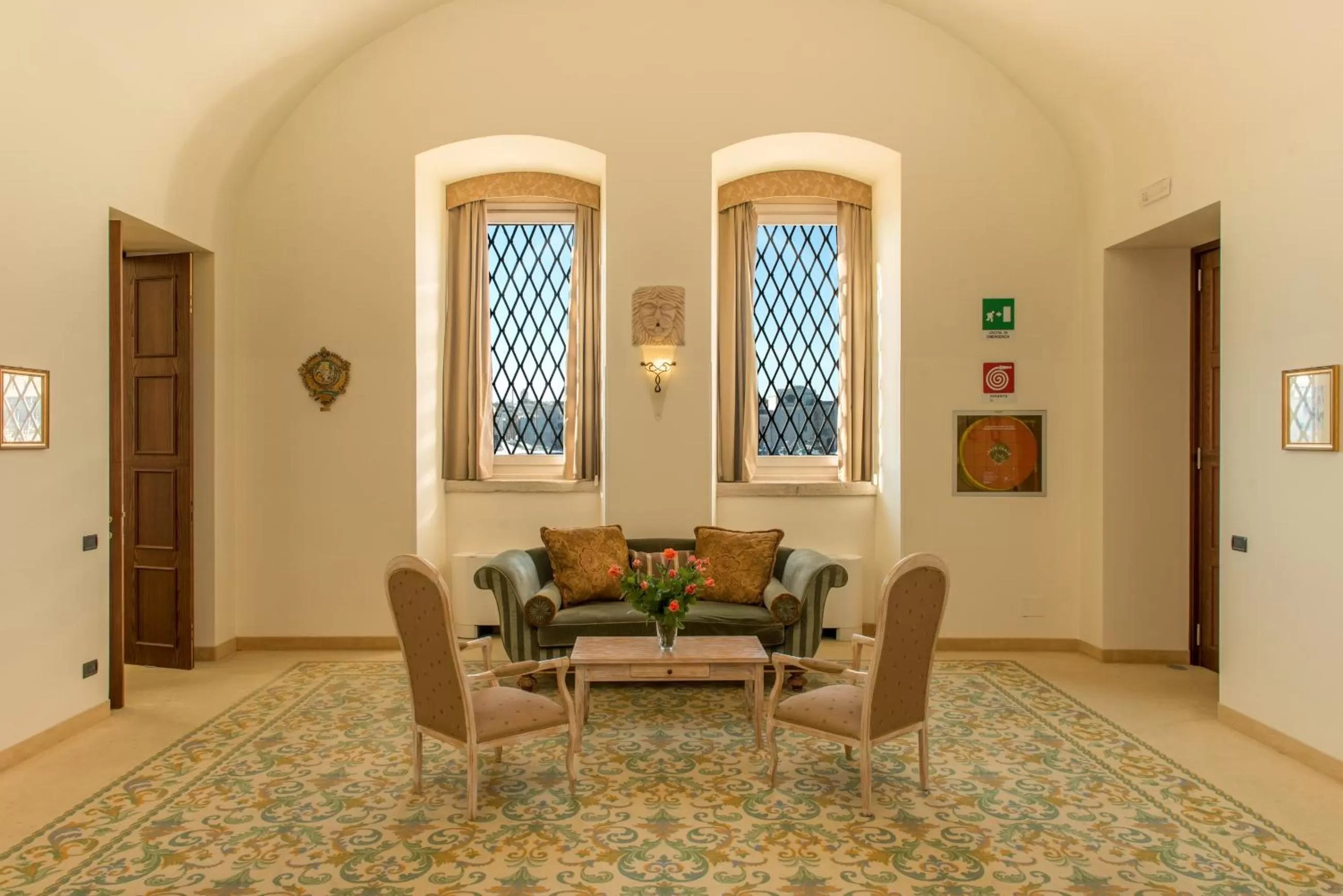 Seating area in San Paolo Al Convento