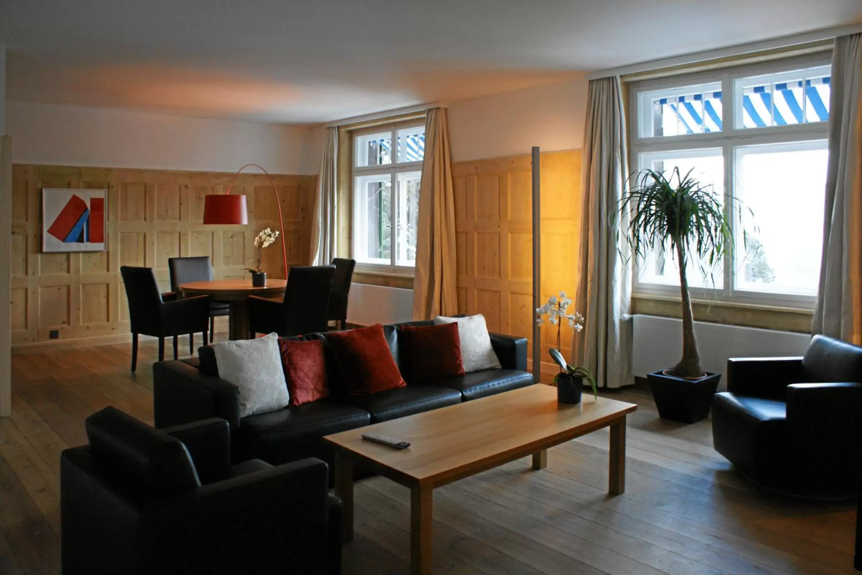 Seating Area in Schatzalp Hotel