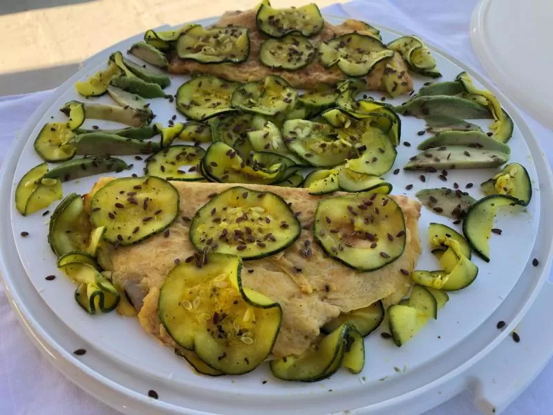 Food in B&B Lo Smeraldo