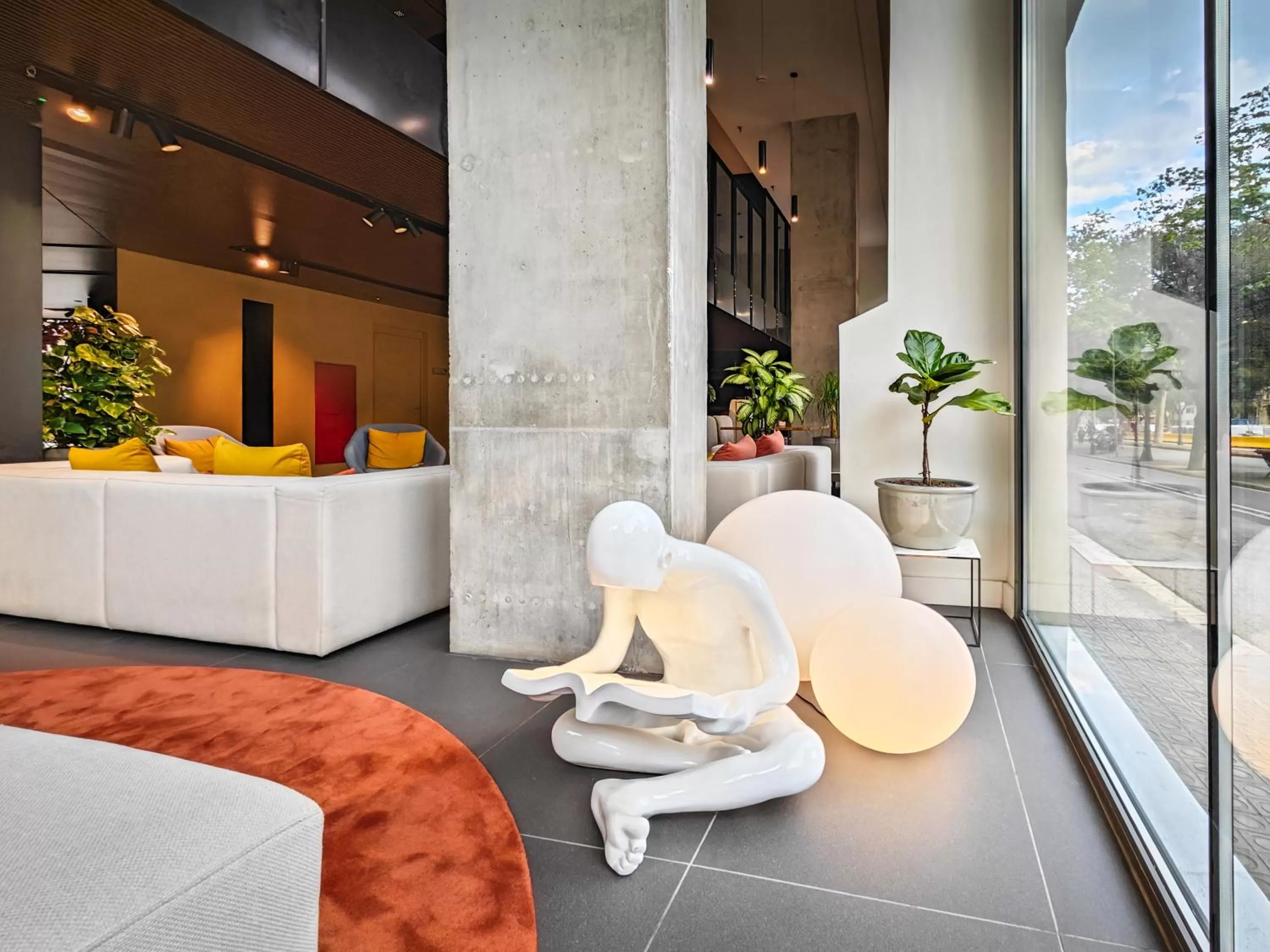 Living room in Occidental Diagonal 414