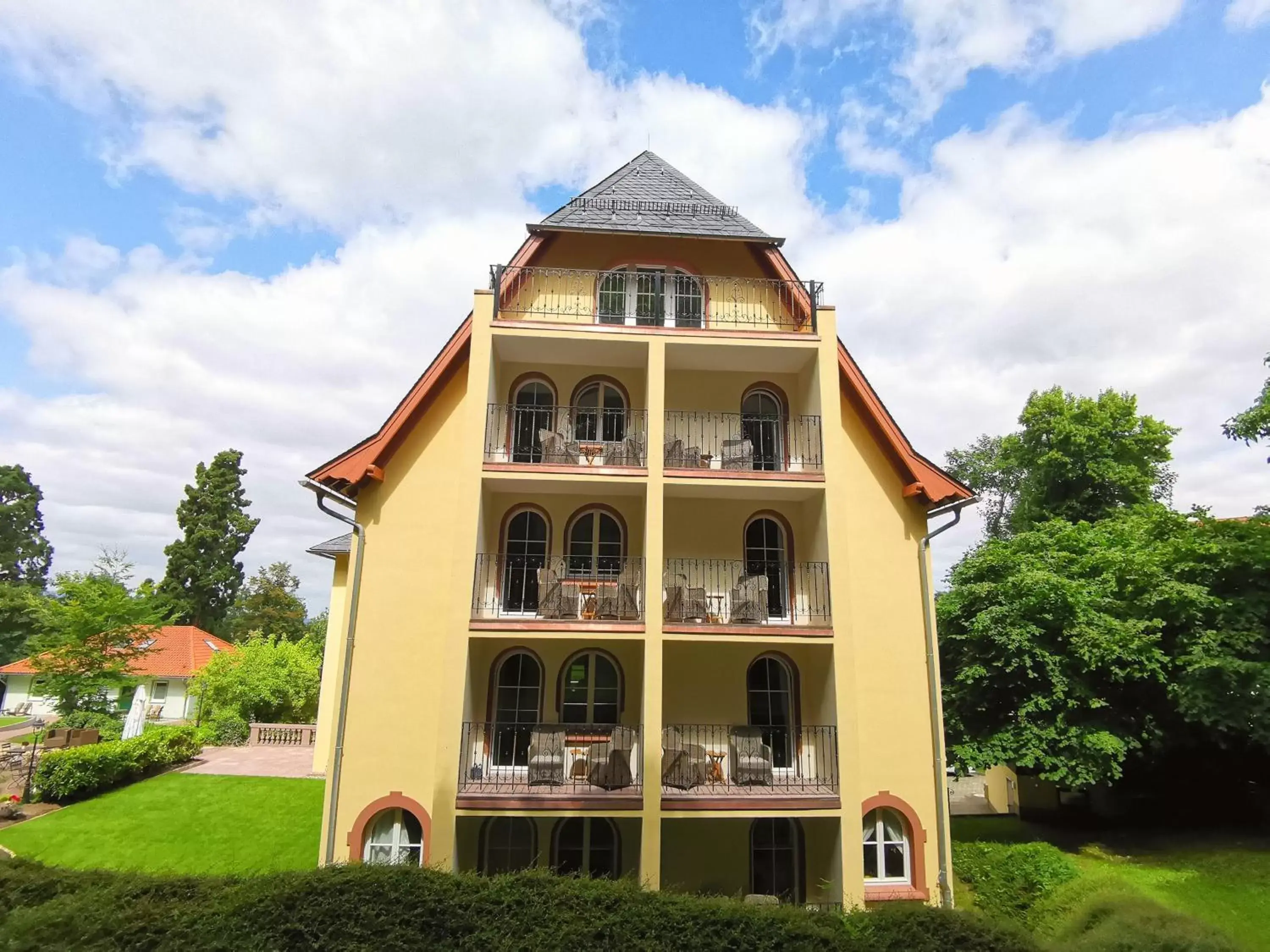 Property Building in Hotel Erbprinzenpalais