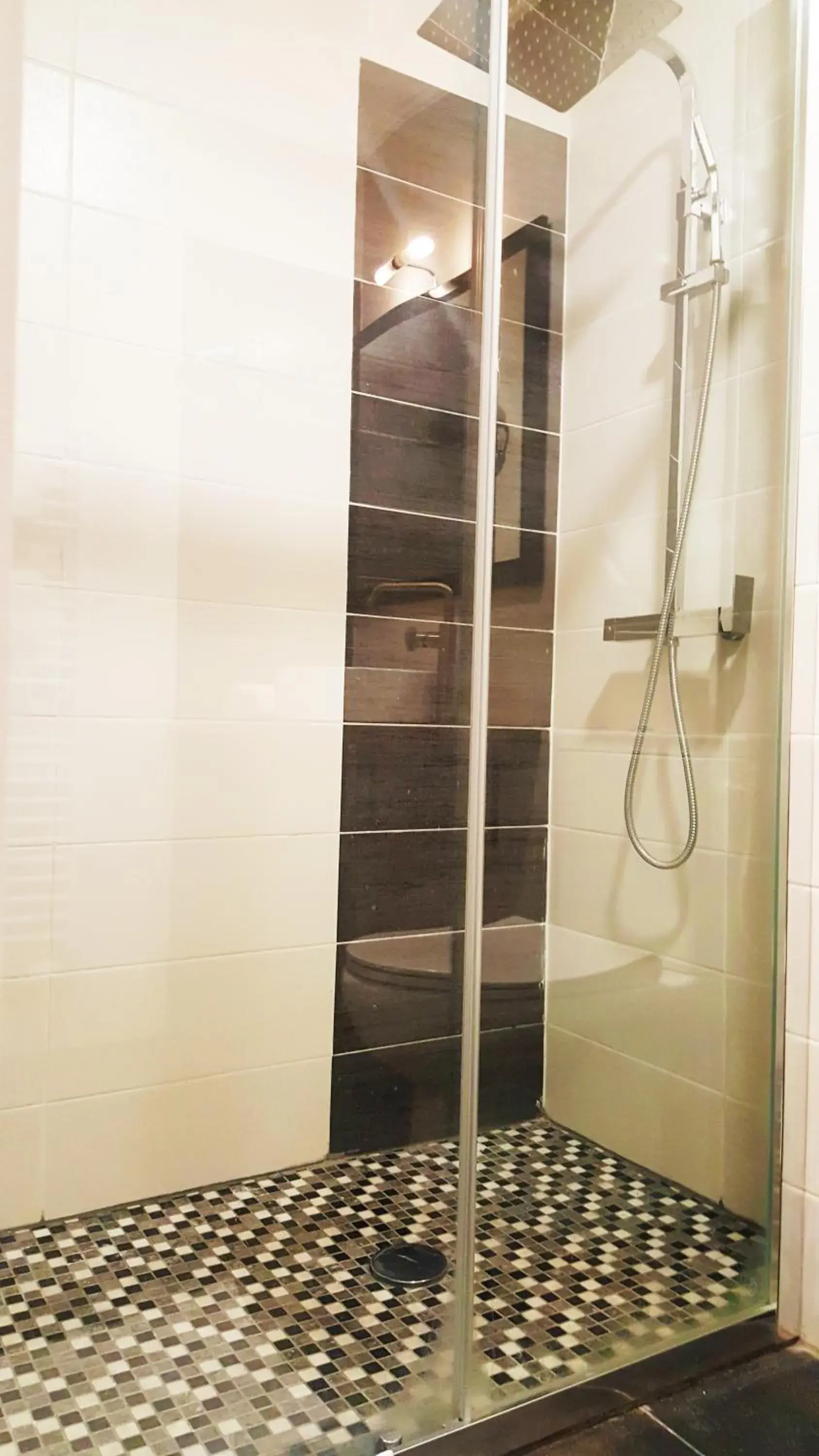 Shower, Bathroom in Modern'Hotel
