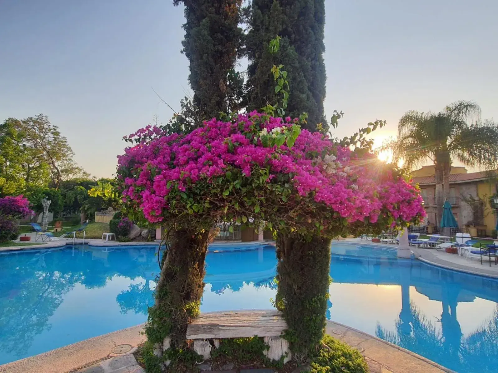 Swimming Pool in Gran Hotel Hacienda De La Noria